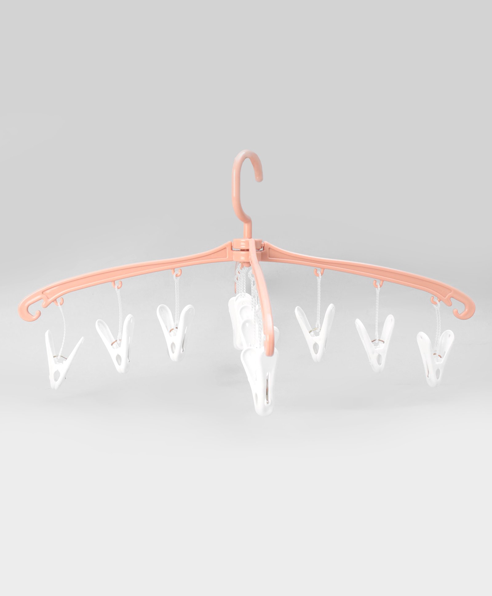 fnf Hanger With Clips Pink - 12 Clips-picture-13