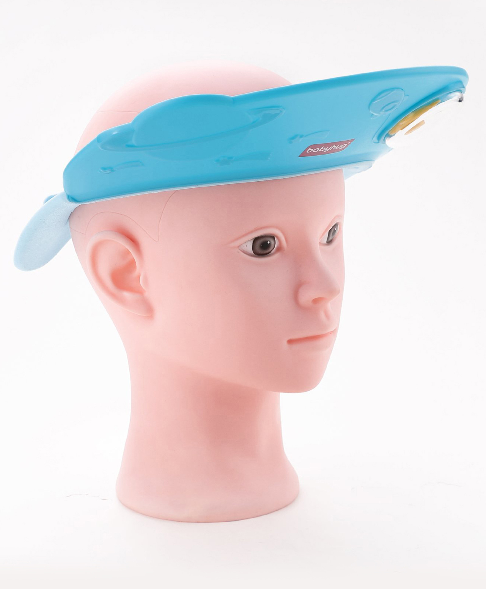 Babyhug Adjustable Shower Caps with Buckle  - Blue-picture-21