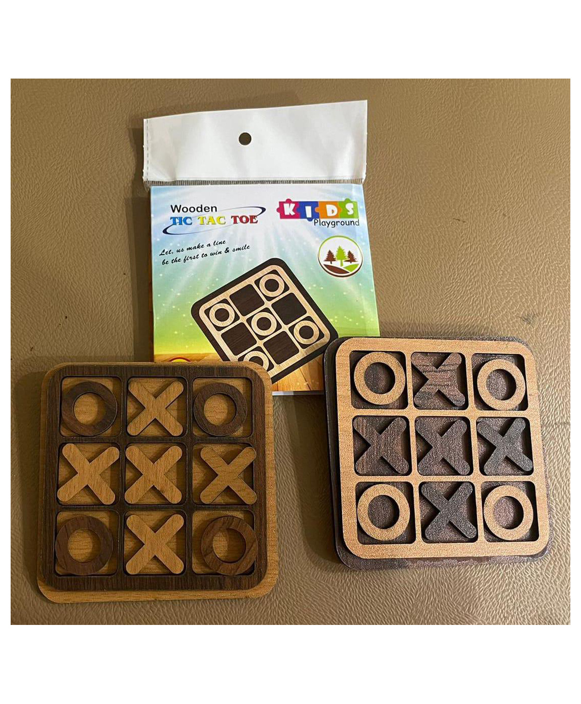 New Pinch Tic Tac Toe and 0" "X  Traditional Family Best Enjoyment Board Game for Tour Party Indoor Outdoor time Spending Game for All Ages (4X4 INCH) pack of 2-image-38