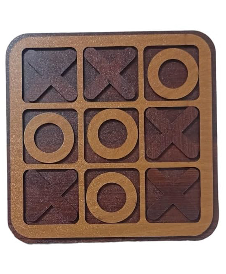 New Pinch Tic Tac Toe and 0" "X  Traditional Family Best Enjoyment Board Game for Tour Party Indoor Outdoor time Spending Game for All Ages (4X4 INCH)-image-39