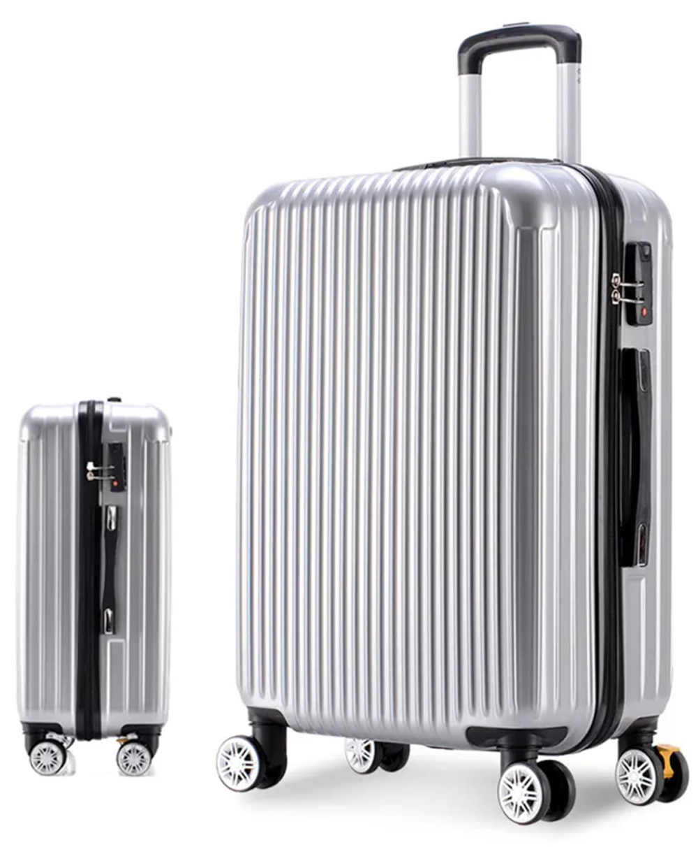 Navrangi Luggage Suitcase Travel 20 inch Hard Suitcase Travel Luggage,Portable Suitcases with Wheels Zipper Lightweight Suitcase-picture-25