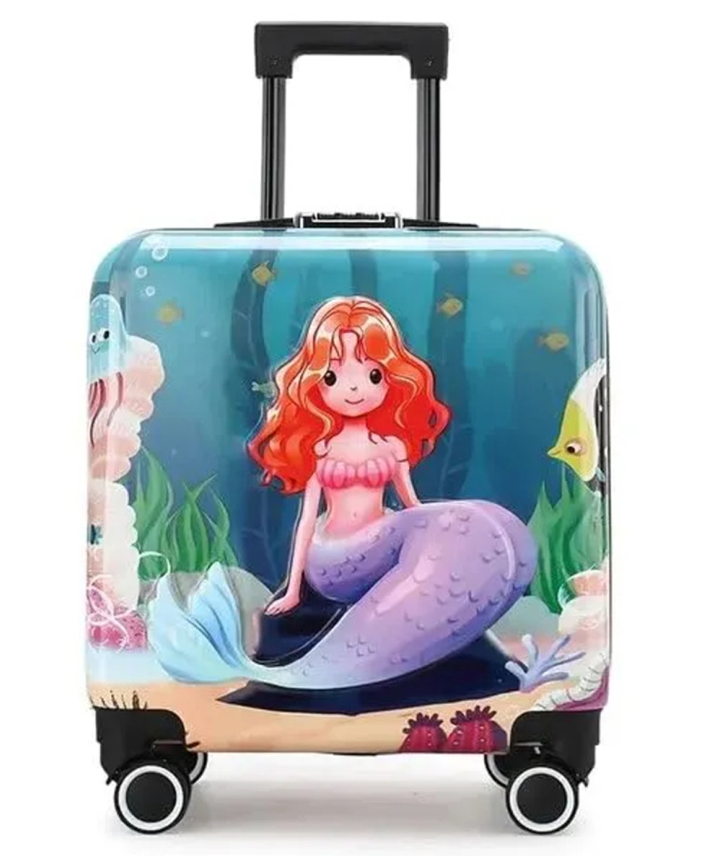 Navrangi Travel Suitcase Cute Cartoon  Carry-on Wheeled Luggage Travel Roller Luggage-picture-29