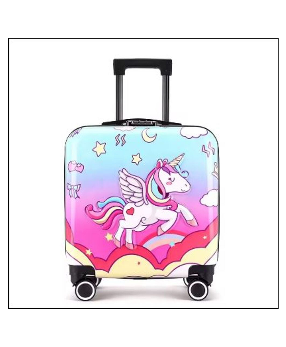 Navrangi Travel Suitcase Cute Cartoon  Carry-on Wheeled Luggage Travel Roller Luggage-picture-14