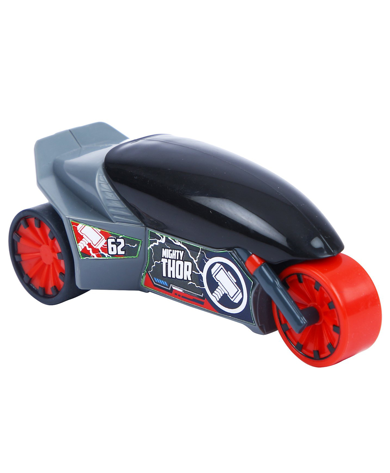 Marvel Pull Back Mightiest Rider Bike Thor - Grey-picture-27