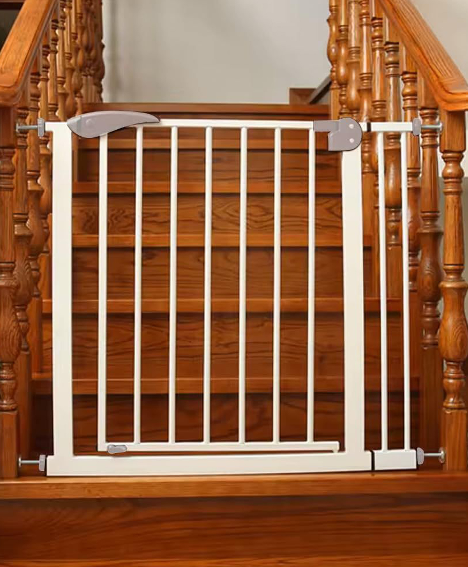 Safe-O-Kid Pure Metal Auto-Close Safety Gate -Grey-picture-14
