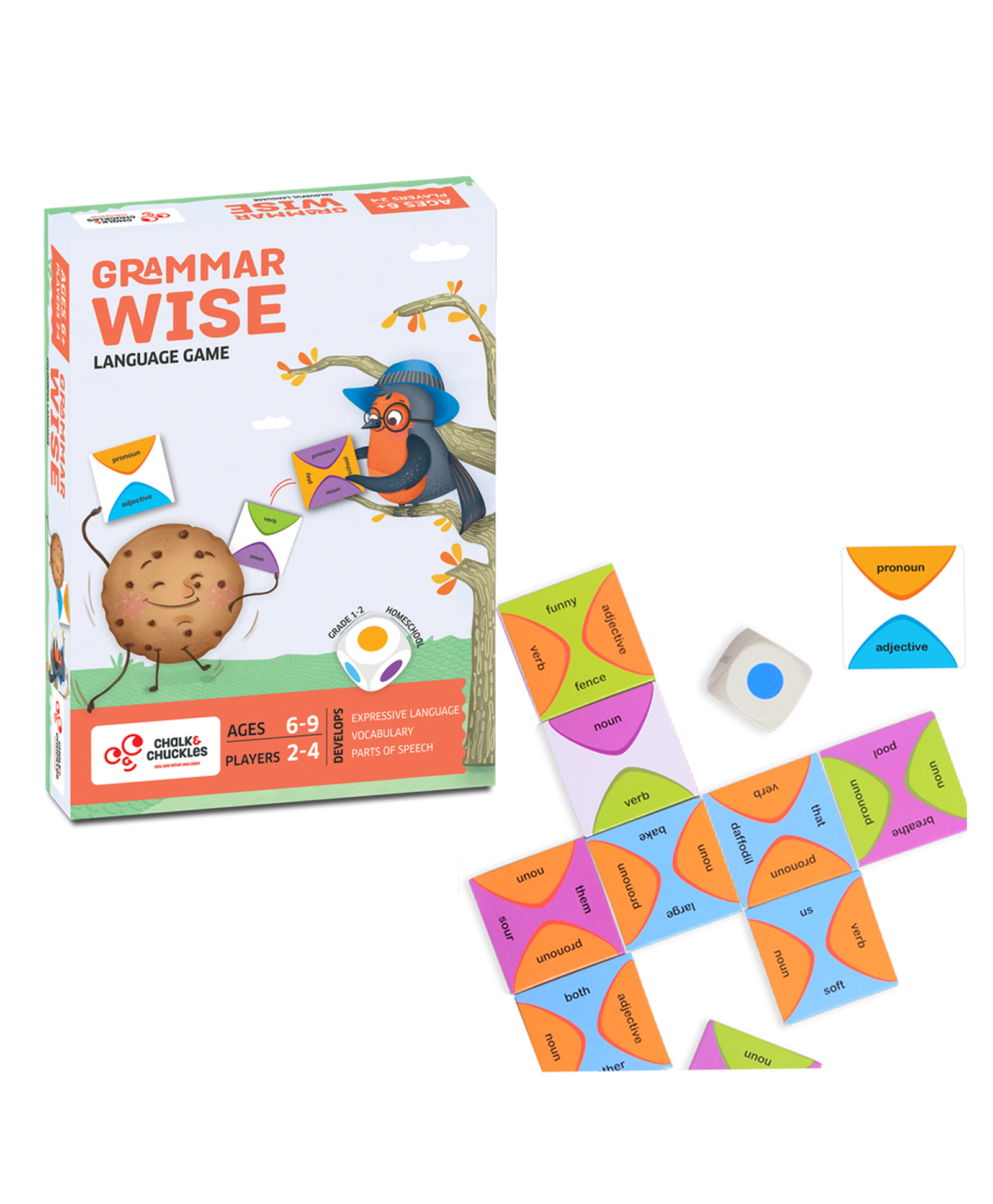 Chalk and Chuckles Grammar Wise- Learning & Educational Game For Girls Boys 6 Years And Up-picture-29