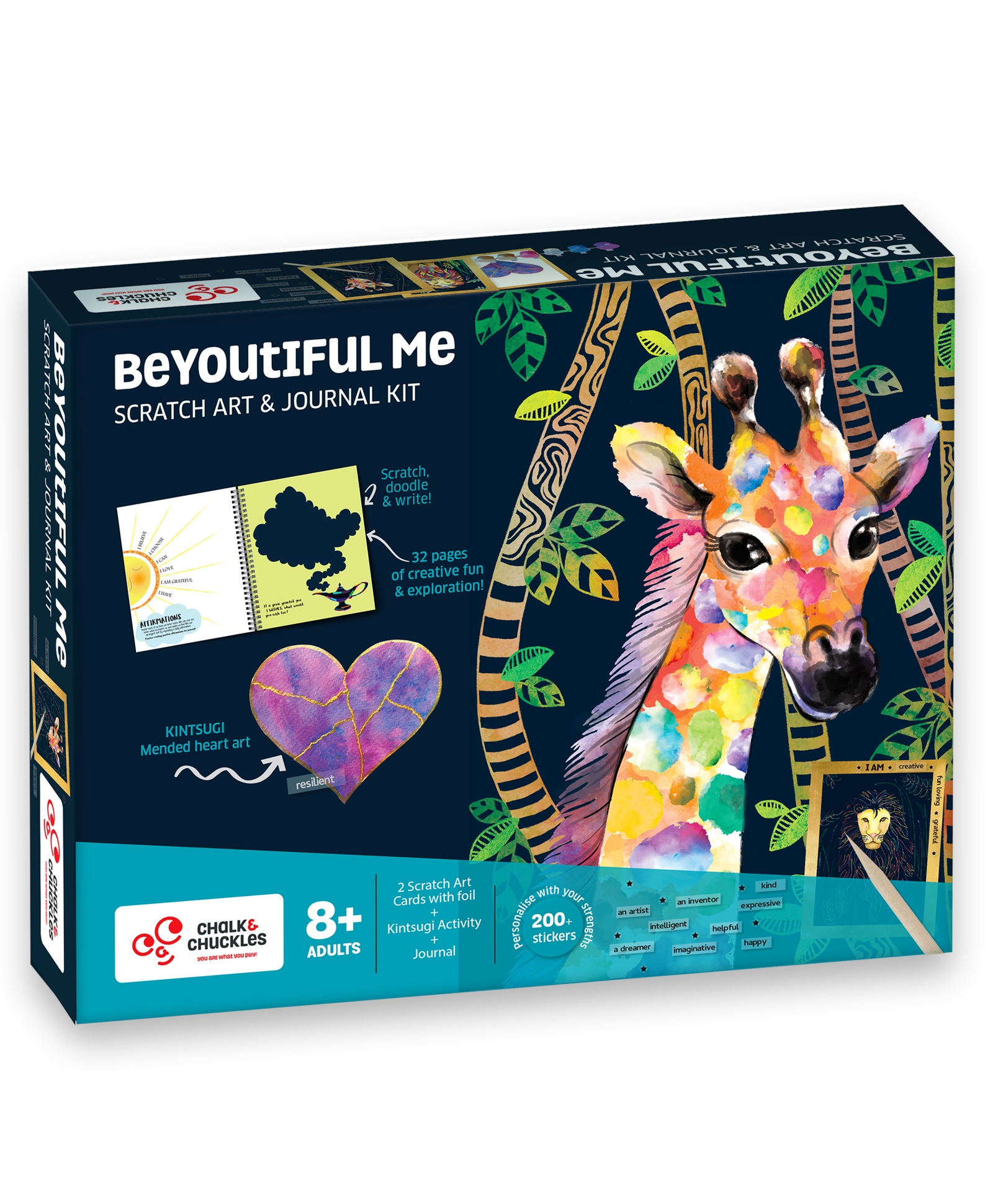 Chalk and Chuckles Beyoutiful Me Art And Craft Kit-Multiple Activities in a Box-image-19