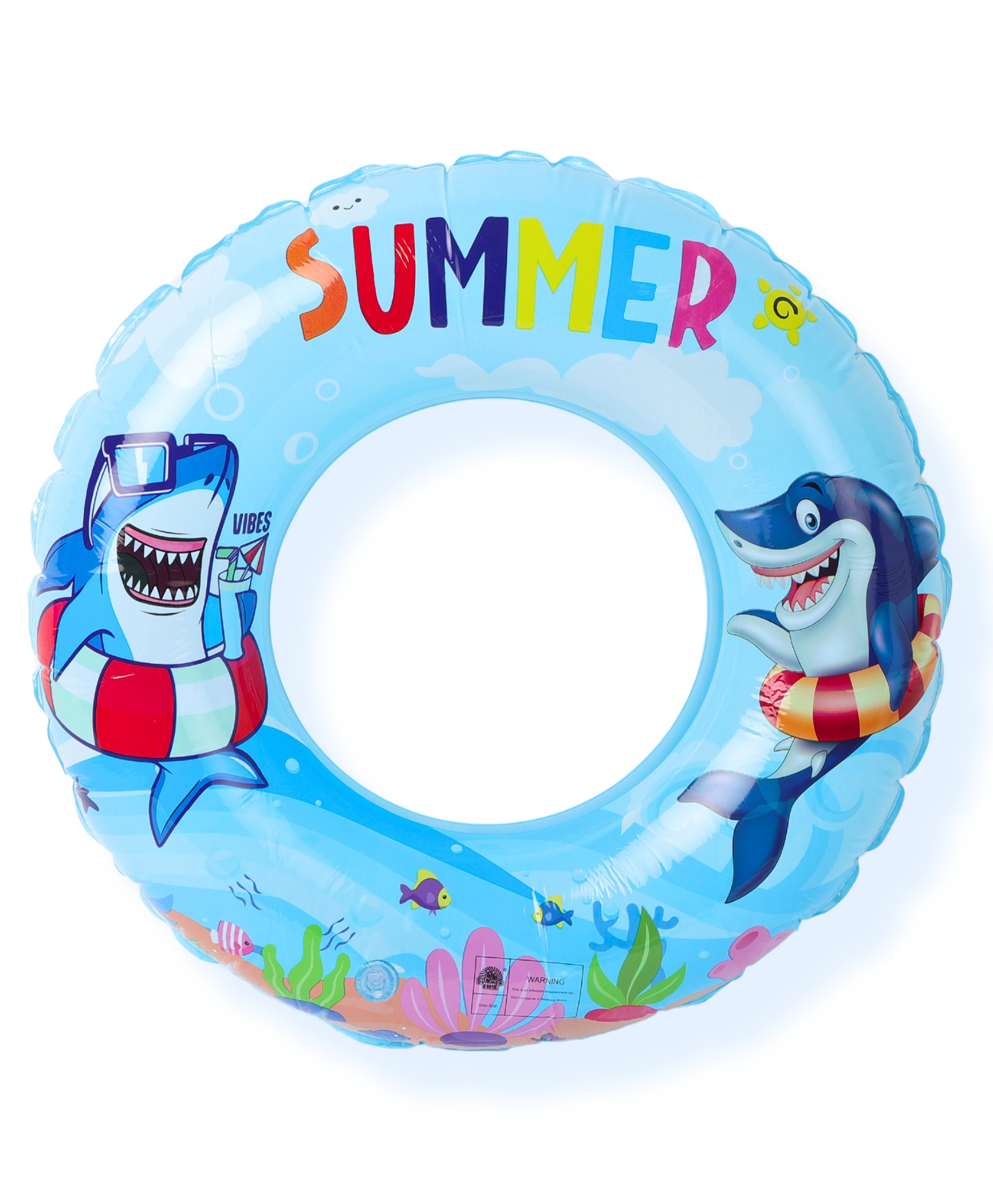 Paper Moon Swimming Ring 80cm Inflatable Swim Tube for Kids - Print May Vary-image-39