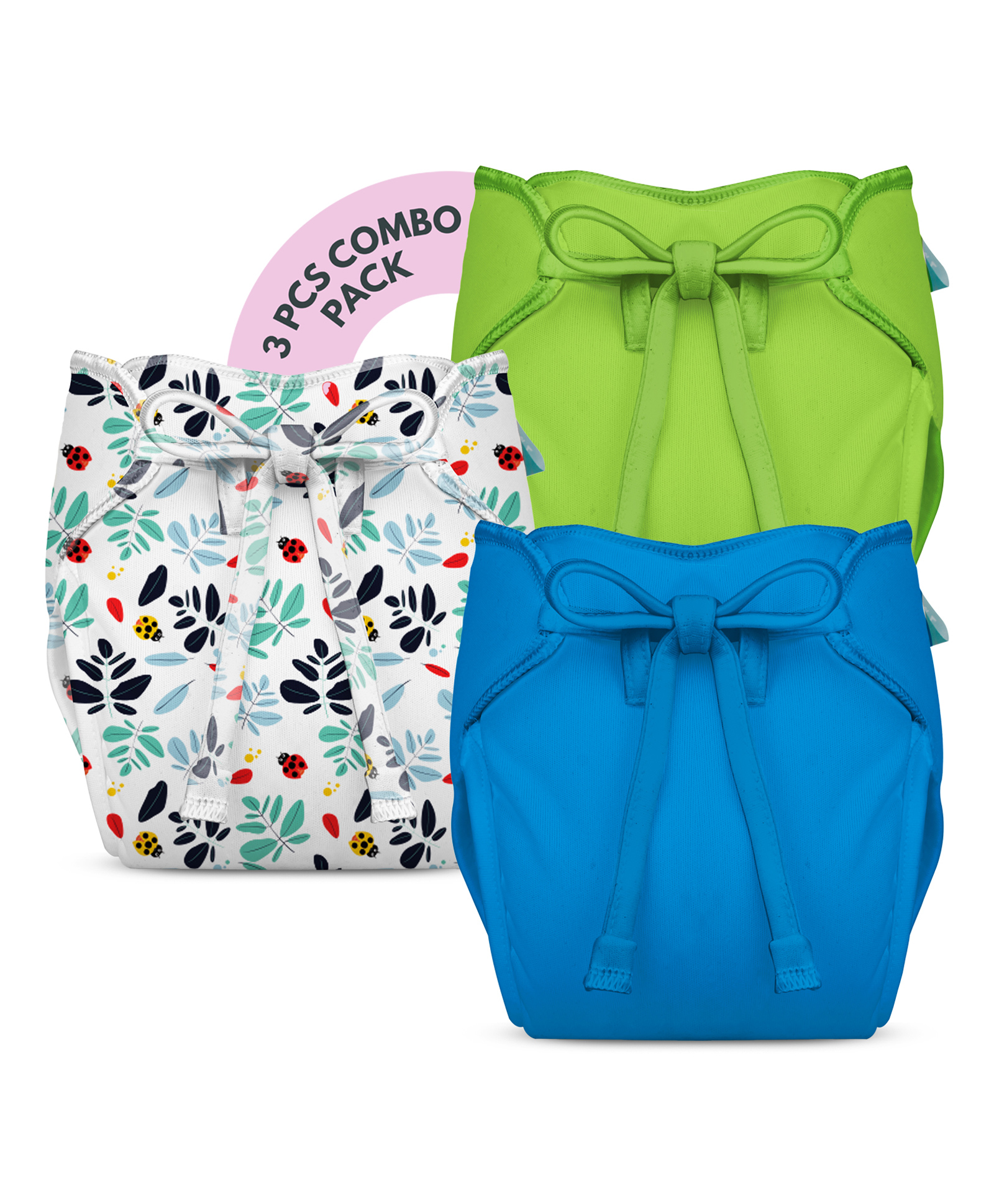 Bumberry Smart Nappy All in One Cloth Diaper  -Kit 4-picture-47