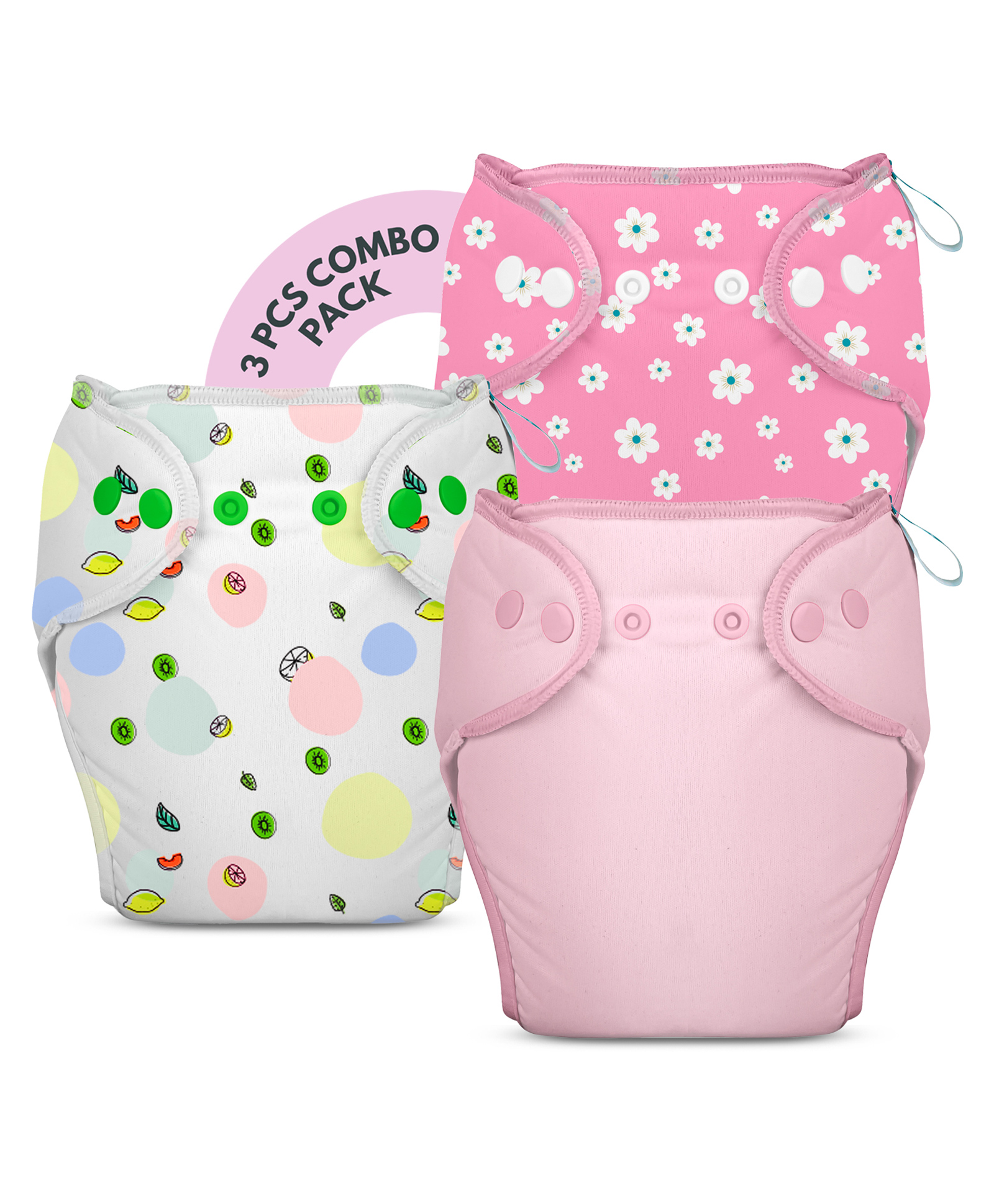 Bumberry Smart Nappy All in One Cloth Diaper  -Kit 12-picture-45