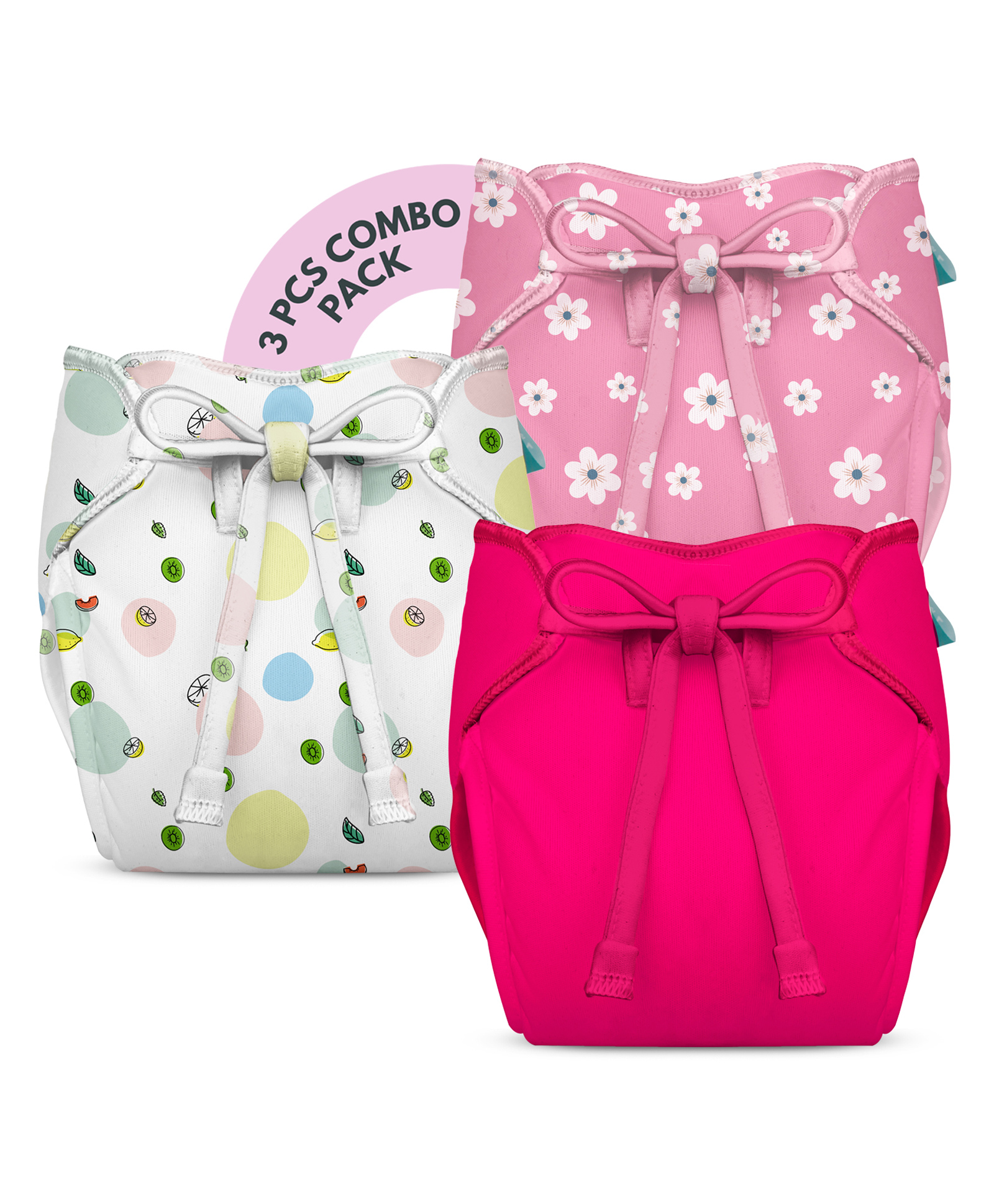 Bumberry Smart Nappy All in One Cloth Diaper  -Kit 6-picture-23