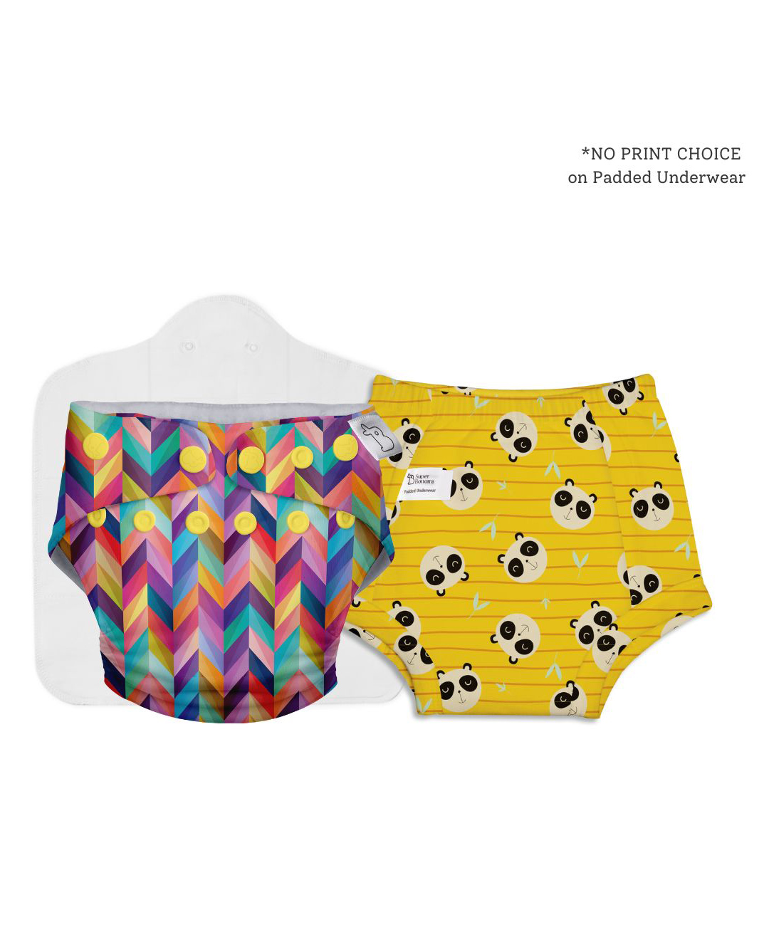 SuperBottoms NEW UNO Freesize Cloth Diaper Washable & Reusable cloth diaper Comes with cloth diaper insert Pack of 1 Padded Underwear-picture-19