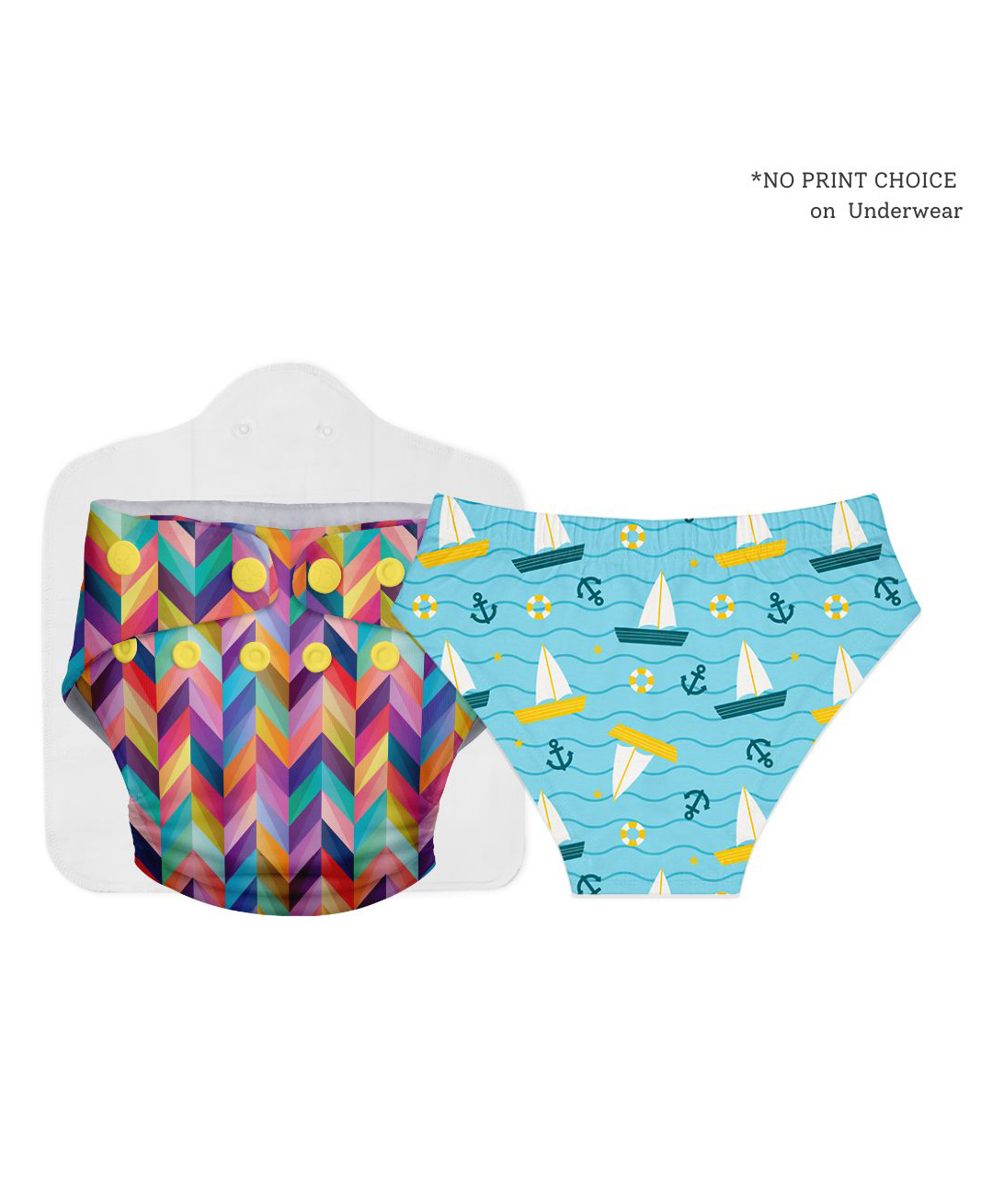 SuperBottoms NEW UNO Freesize Cloth Diaper Washable & Reusable cloth diaper  Comes with cloth diaper insert Pack of 1 Padded Underwear-picture-17