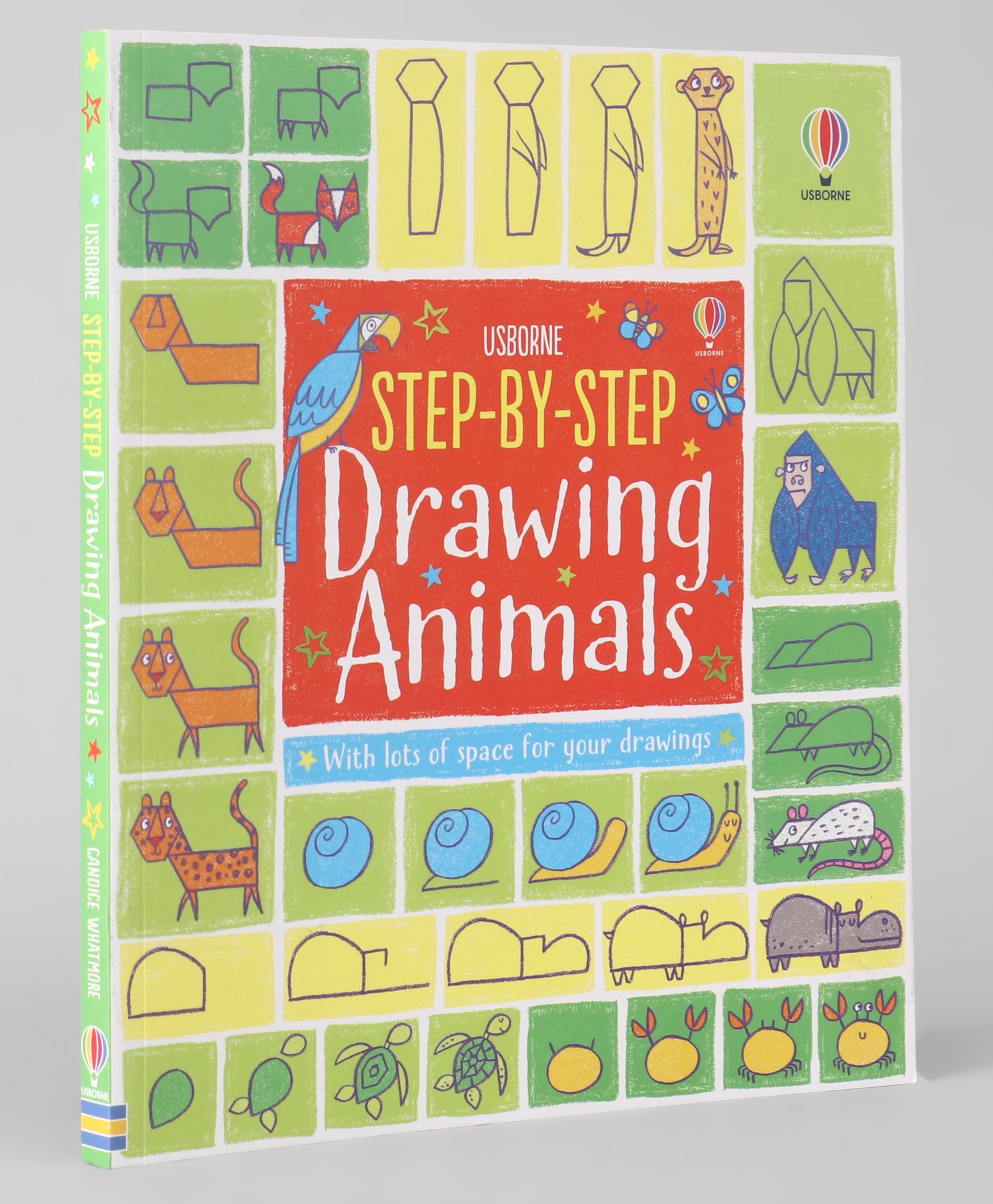 Usborne Books Step By Step Drawing Animals by Fiona Watt - English-picture-18