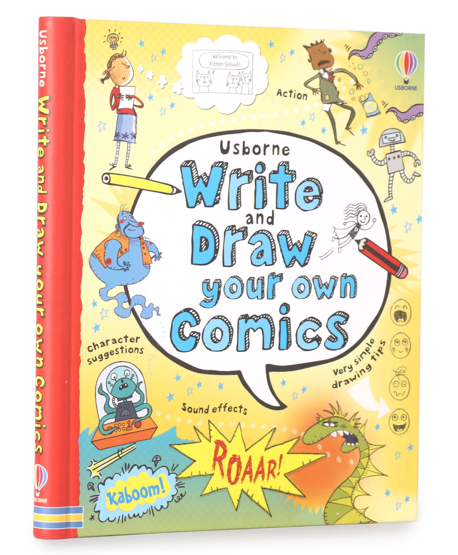 Usborne Write and Draw Your Own Comics by Louie Stowell - English-image-10