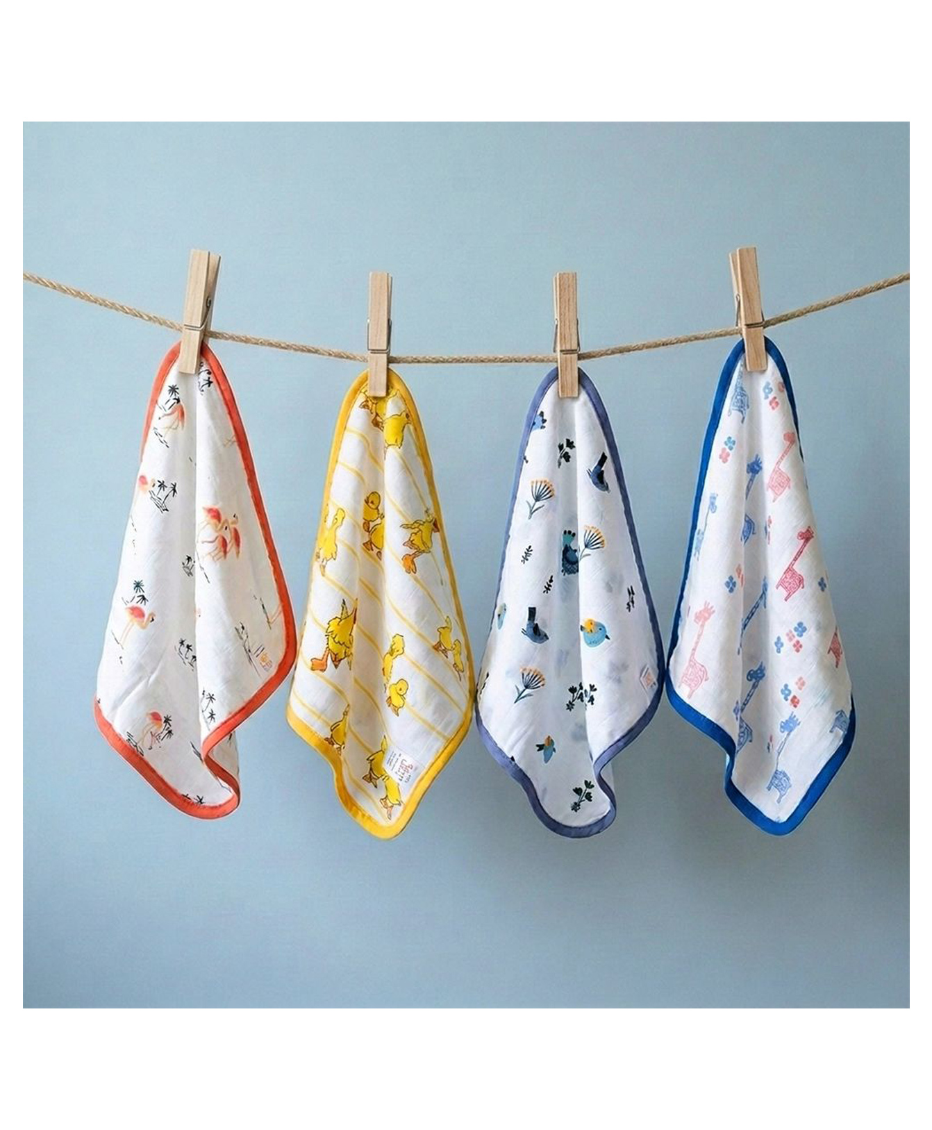 Tiny Lane Super Soft Washcloths Pack of 4-image-25