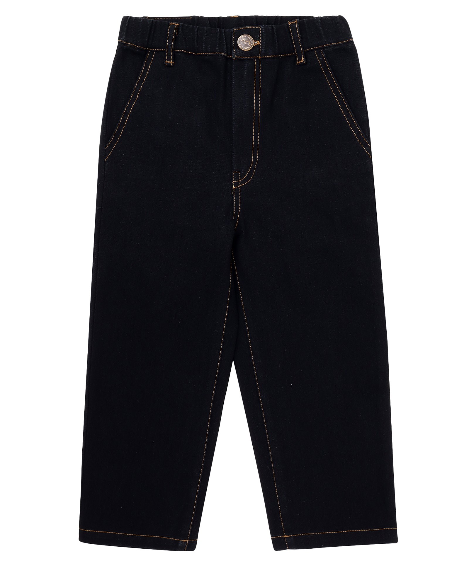 Superminis Cross Pocket Solid Denim Jeans - Black-picture-13