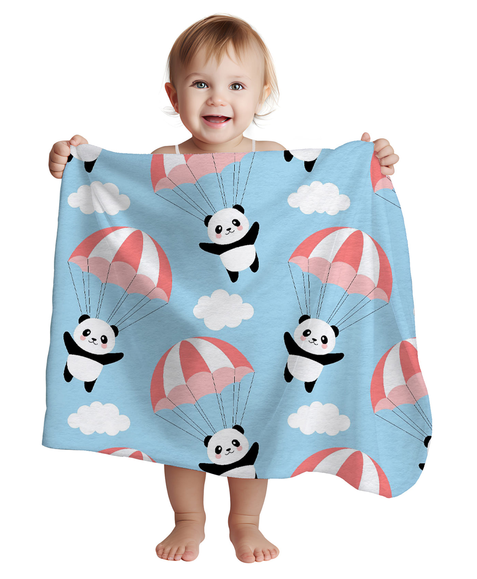 1st Step All Season Blanket - 70 X 100 cm - Multicolor - Baloon Print-picture-13