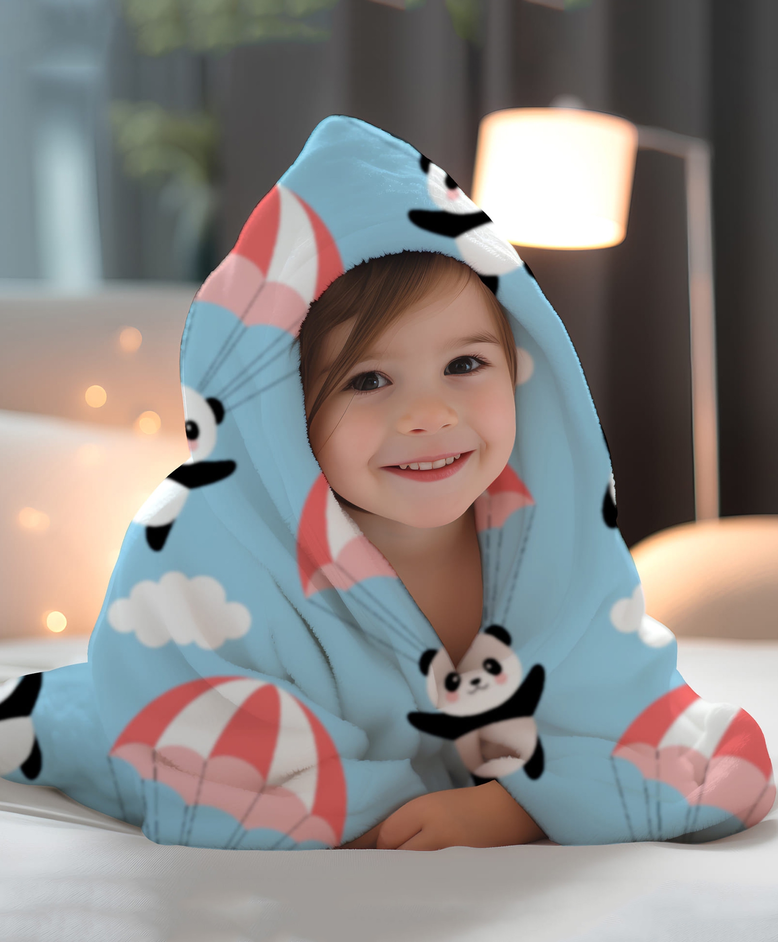 1st Step All Season Blanket - 100 X 140 cm - Multicolor - Baloon Print-picture-8