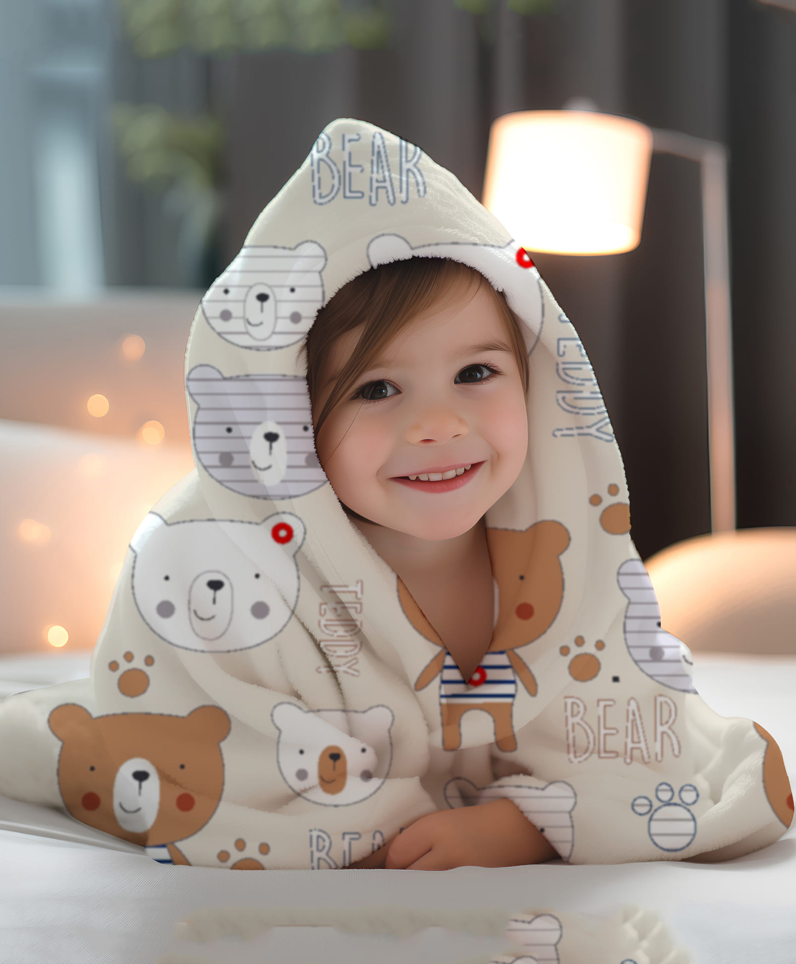1st Step All Season Blanket - 100 X 140 cm - Multicolor - Teddy Print-picture-9