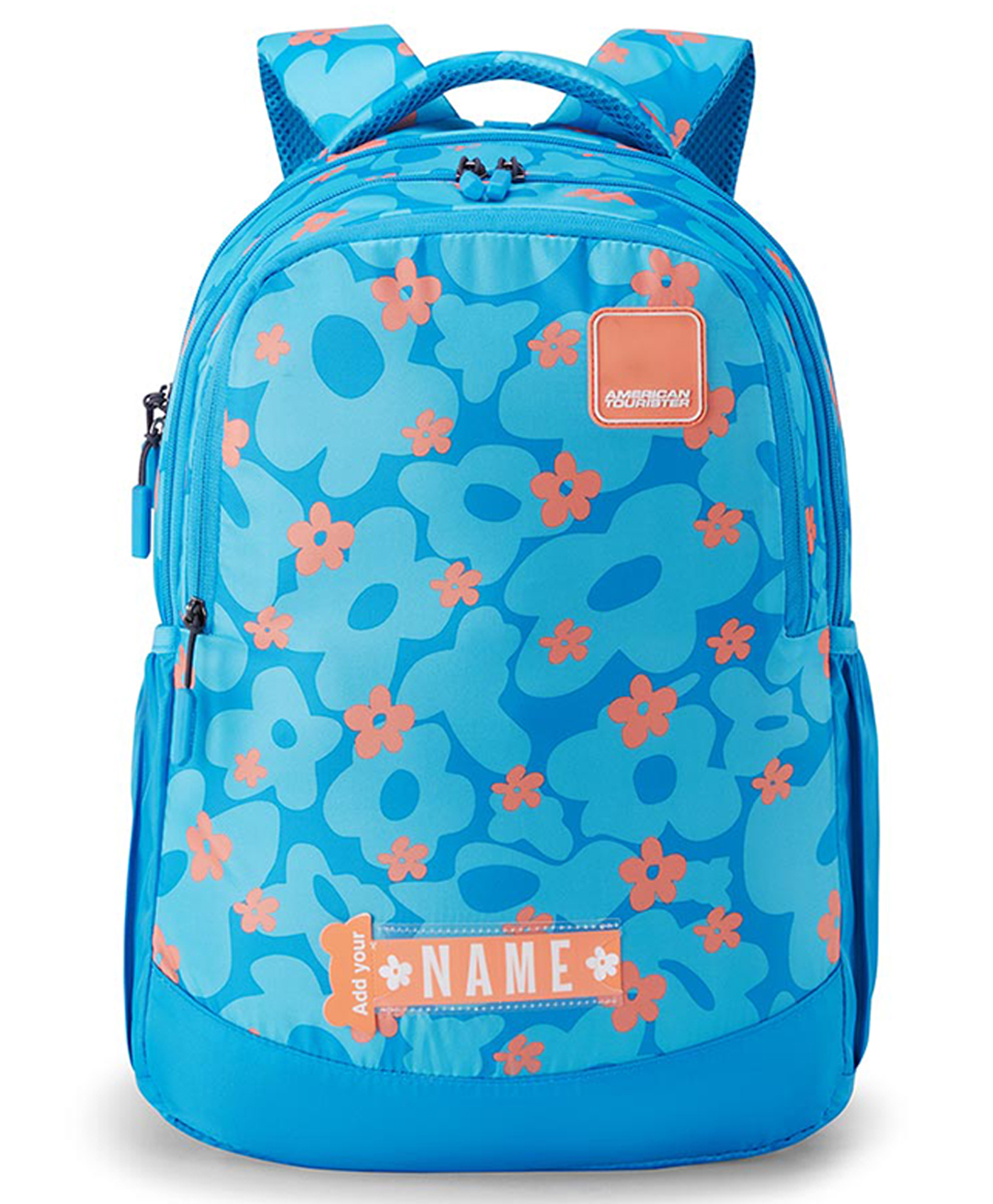 American Tourister Ollie 3.0 Flora Blue Backpack - 17.5 Inches