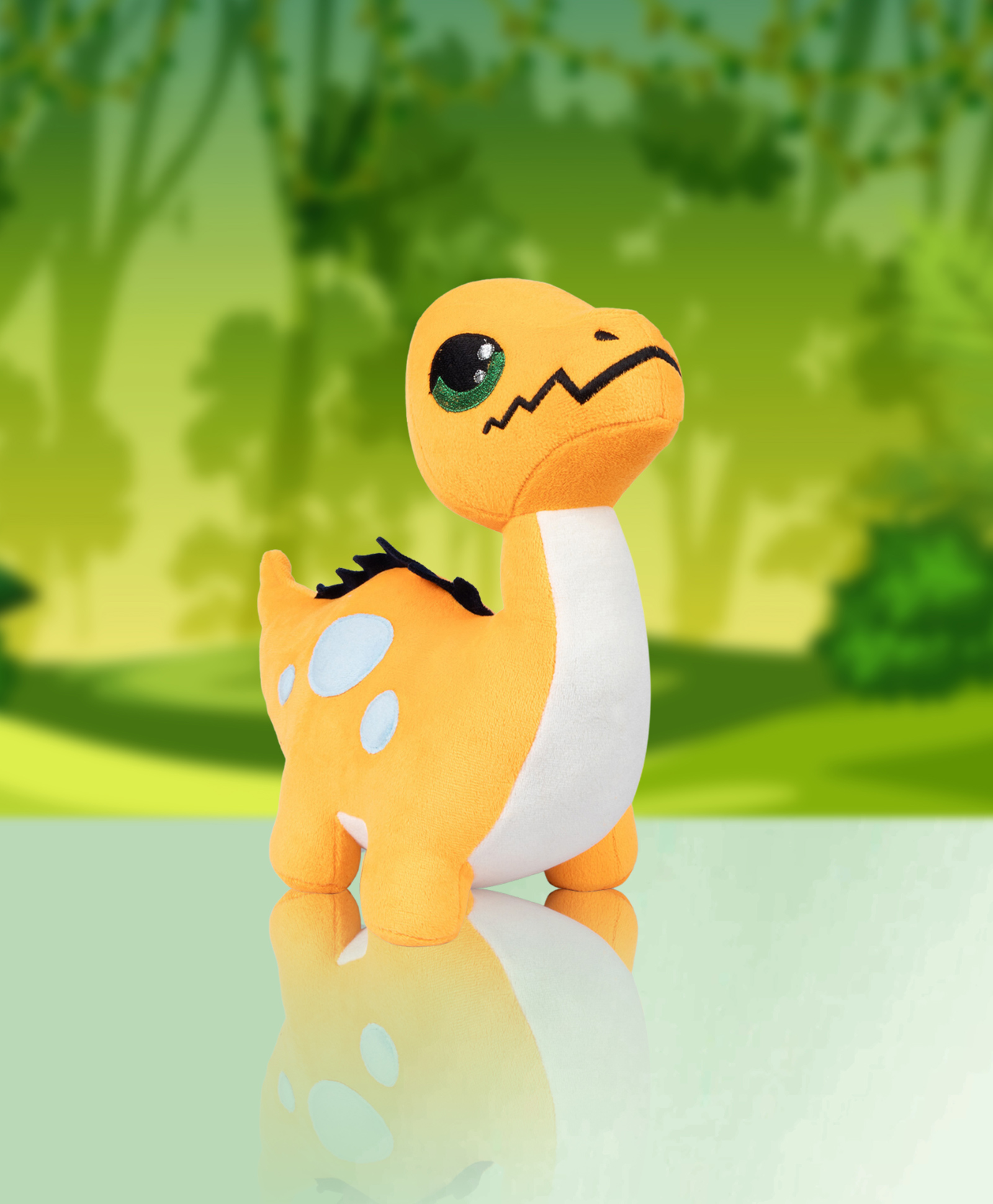 SHAPZE Zuma Dino Neon Orange- Height 28 cm-image-9