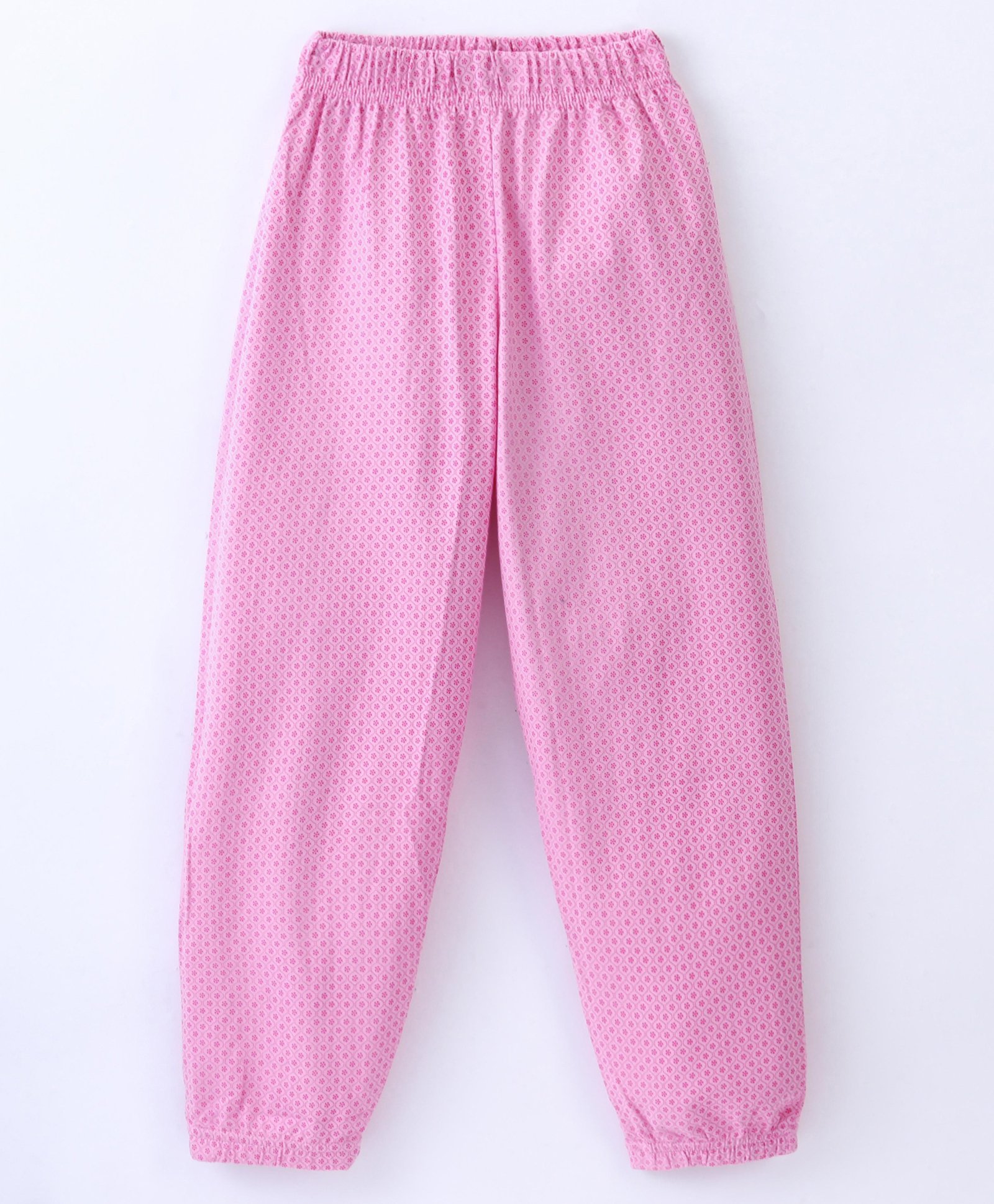 Fido Single Jersey Knit Full Length Legging Floral Print - Pink-picture-25