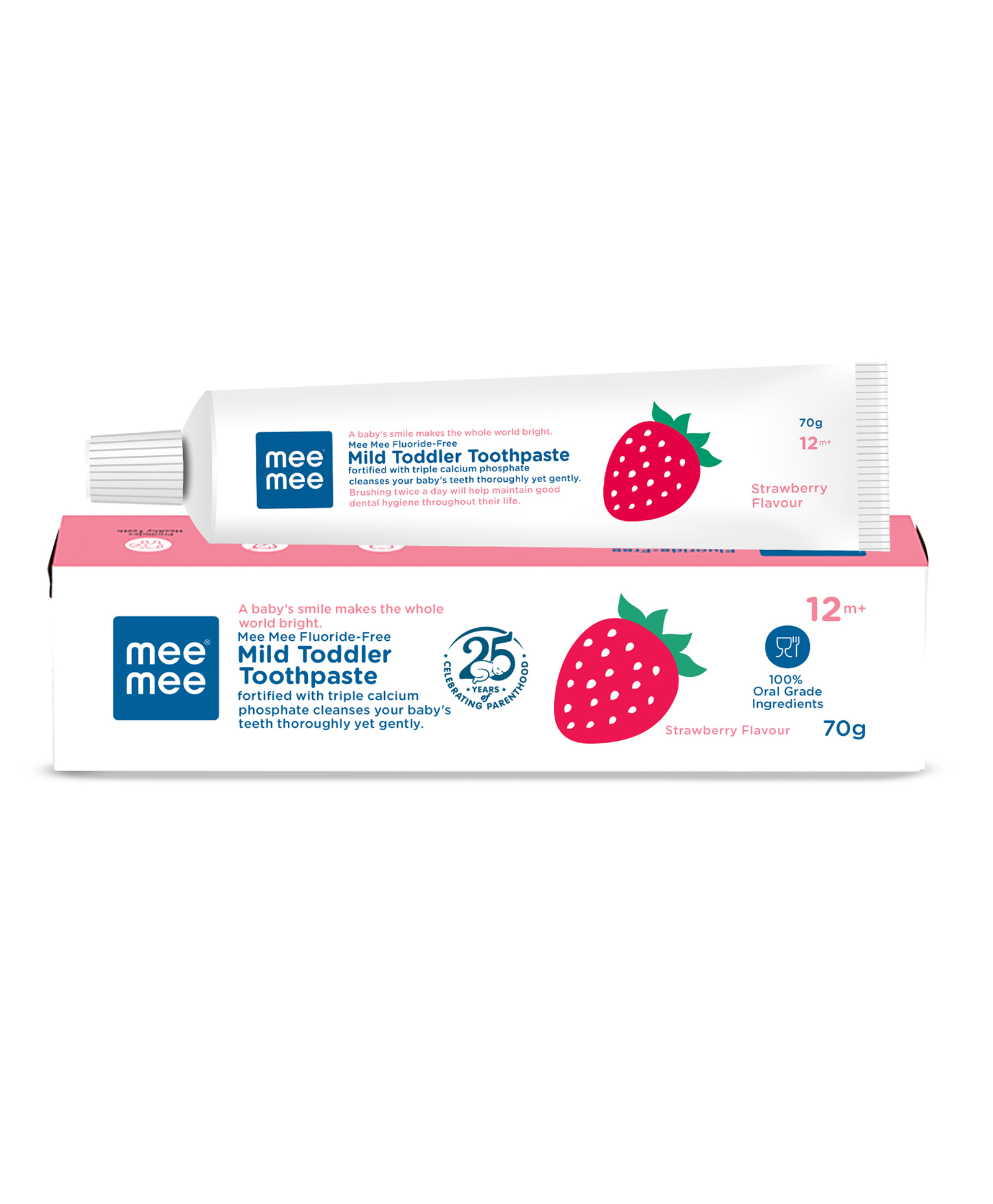 mee mee strawberry toothpaste