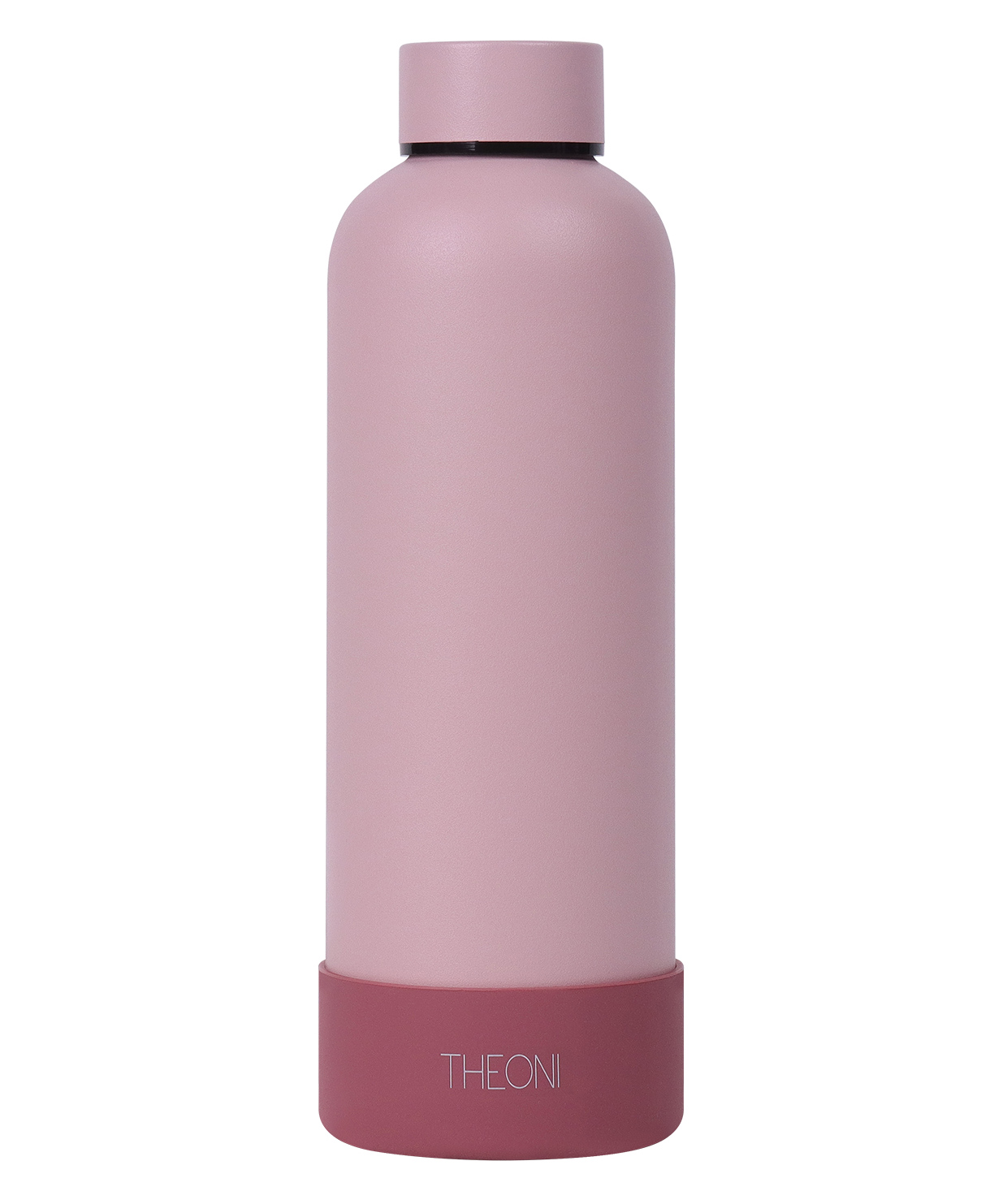 Theoni stainless steel double walled insulated thermos water bottle - Pretty Peach-picture-11