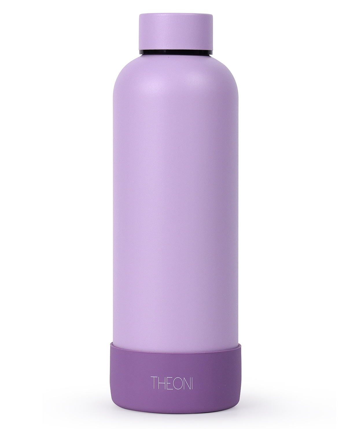 Theoni stainless steel double walled insulated thermos water bottle - Playful Purple-picture-1