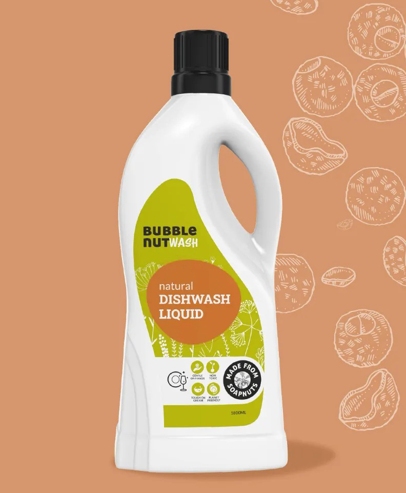 BubbleNut Wash   Natural & Organic Dish Wash Liquid (1800 ml)-image-32
