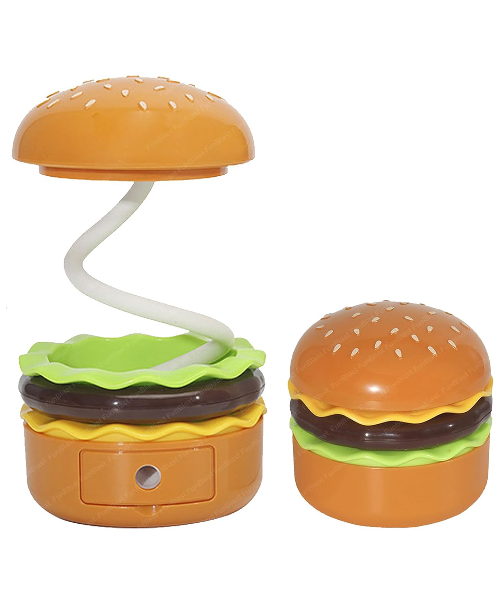 FunBlast Burger Design Table Lamp with Sharpener and Pen Holder-image-11