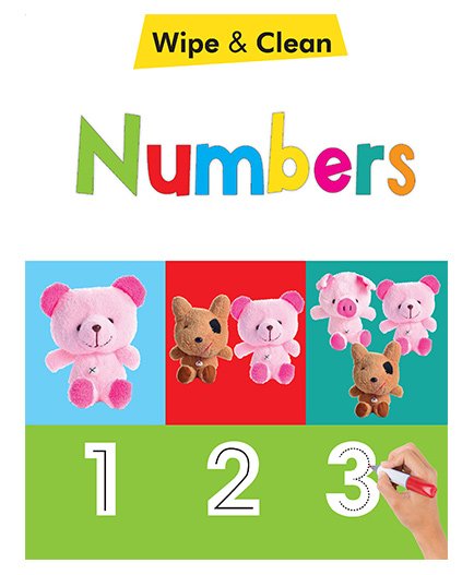 Numbers Wipe & Clean Book - English-image-15