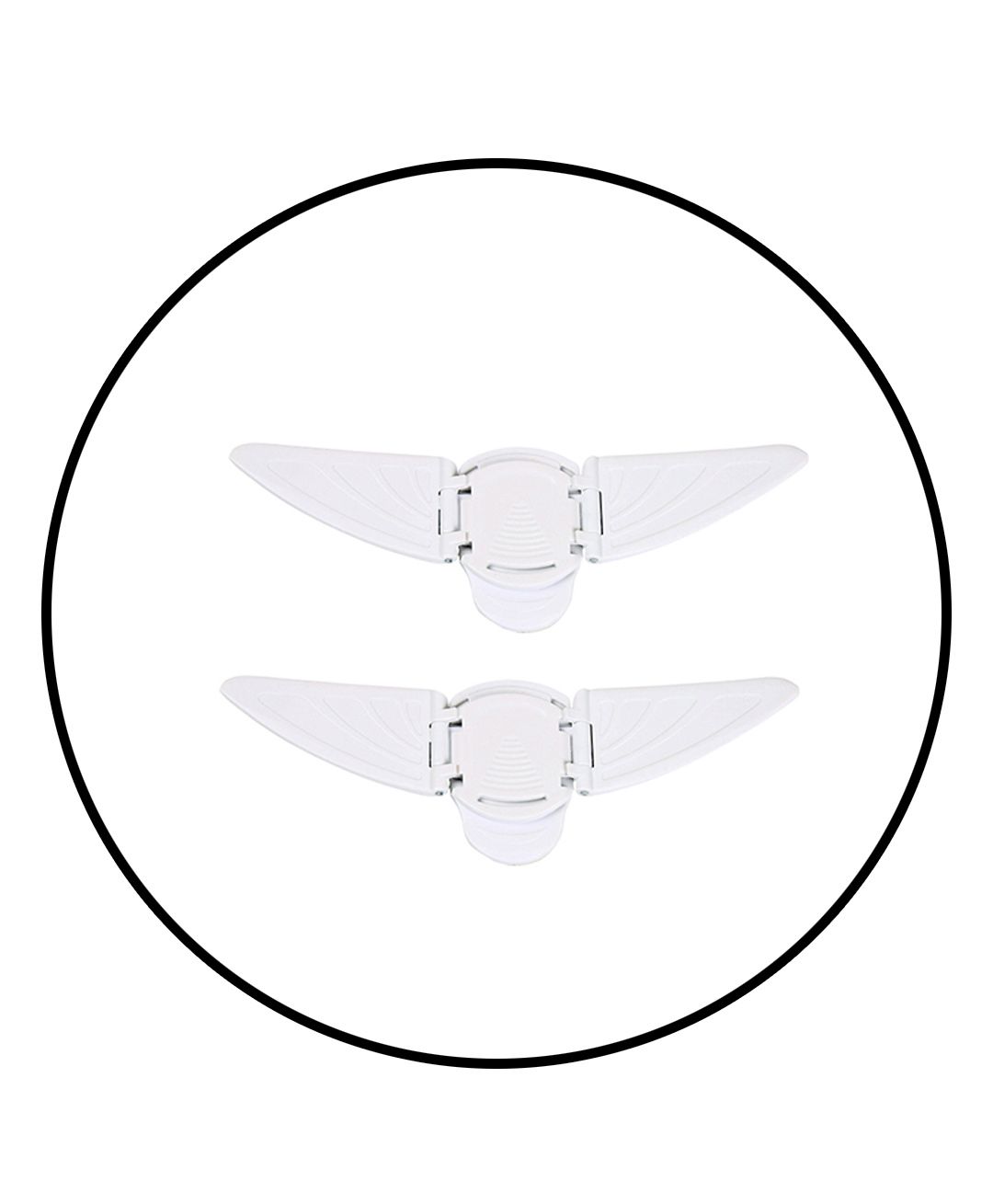 Safe-O-Kid Butterfly Shaped Sliding Window Lock White - Pack of 2-picture-26