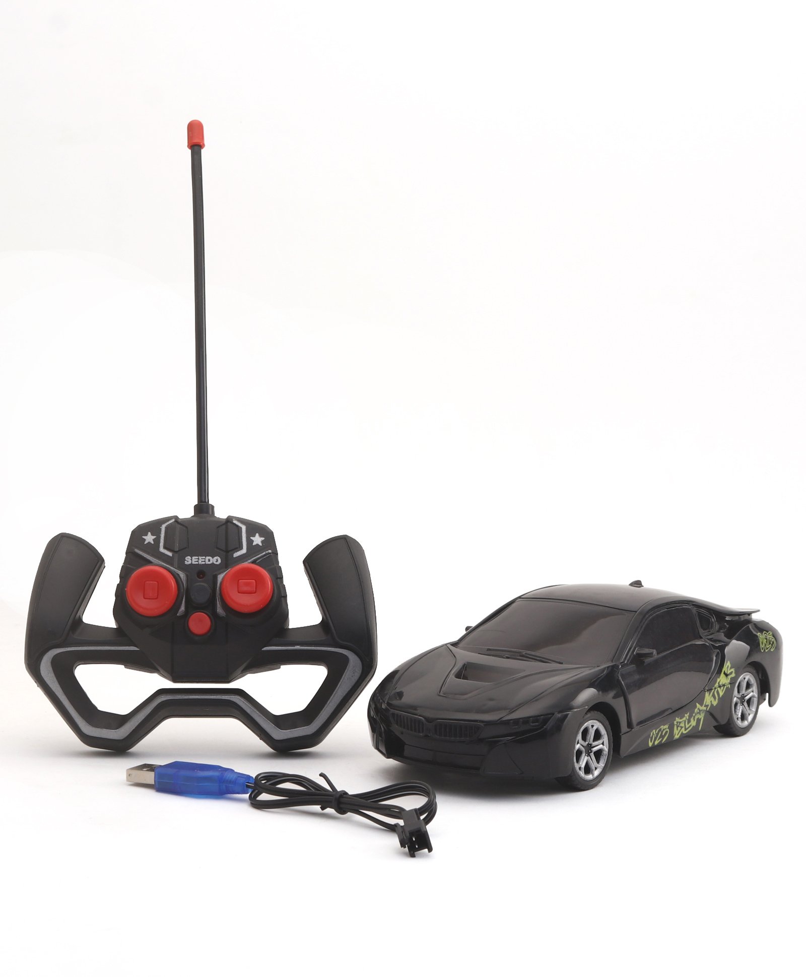 Seedo 4W Blaster Remote Controlled Car- Multicolor-image-0