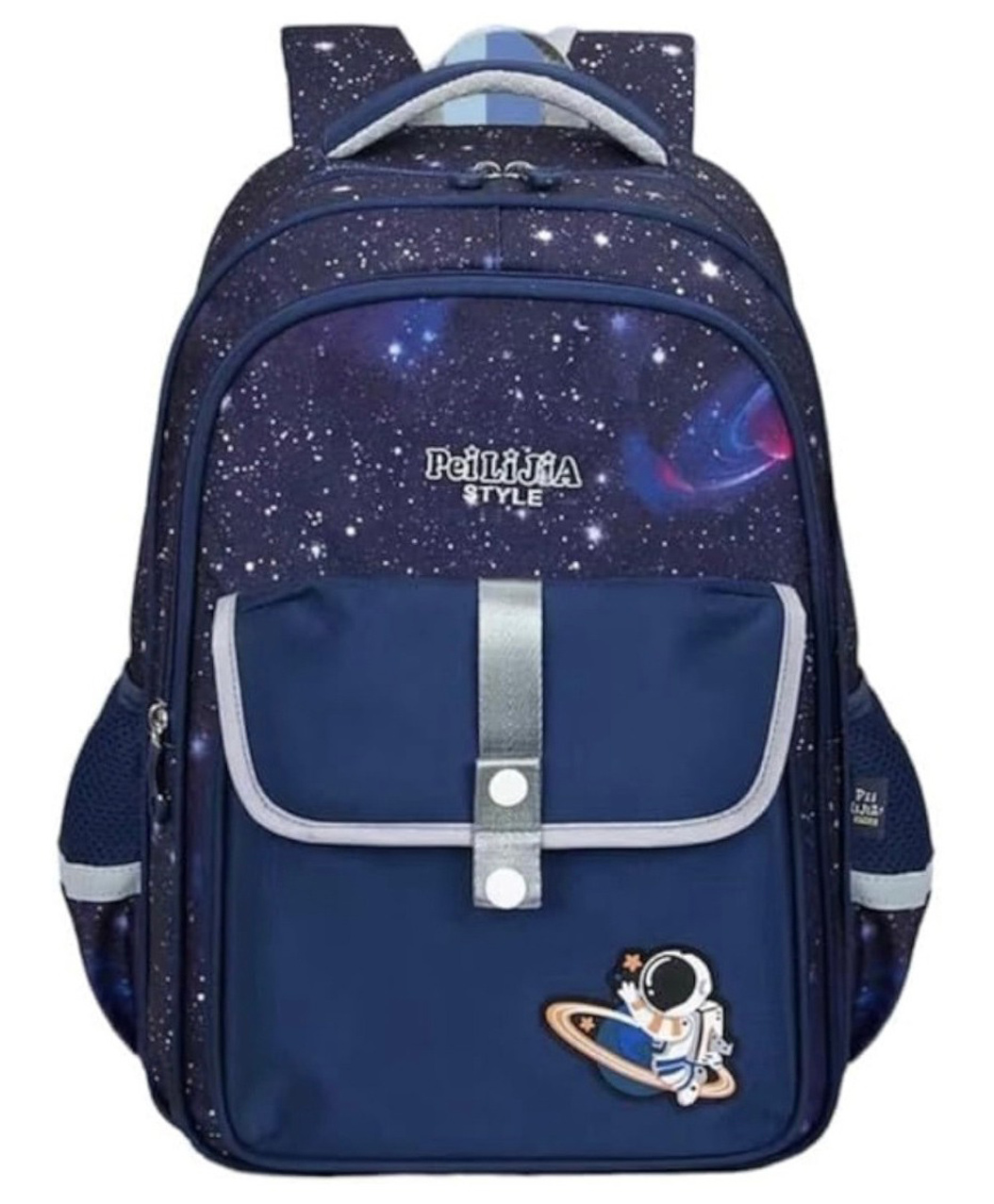 AKN TOYS Space Theme School Bags for Kids Waterproof School and College Bag for Student Multipurpose Bagpack Orthopaedic Lightweight School Bags Picnic Bag  PACK OF 1 - 16 Inches-image-33