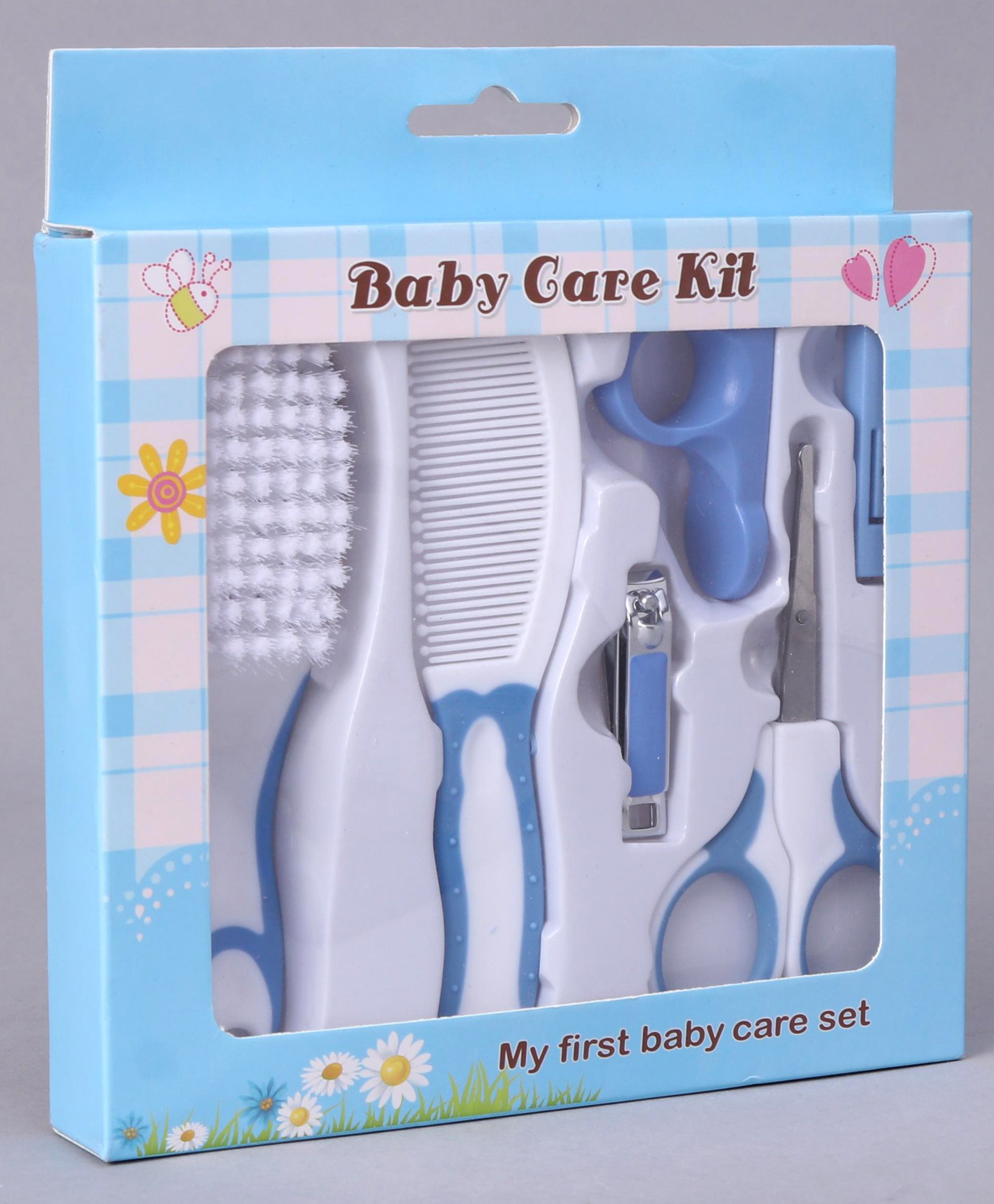 Joy Buzz Baby Grooming Kit Set Of - Blue-image-1