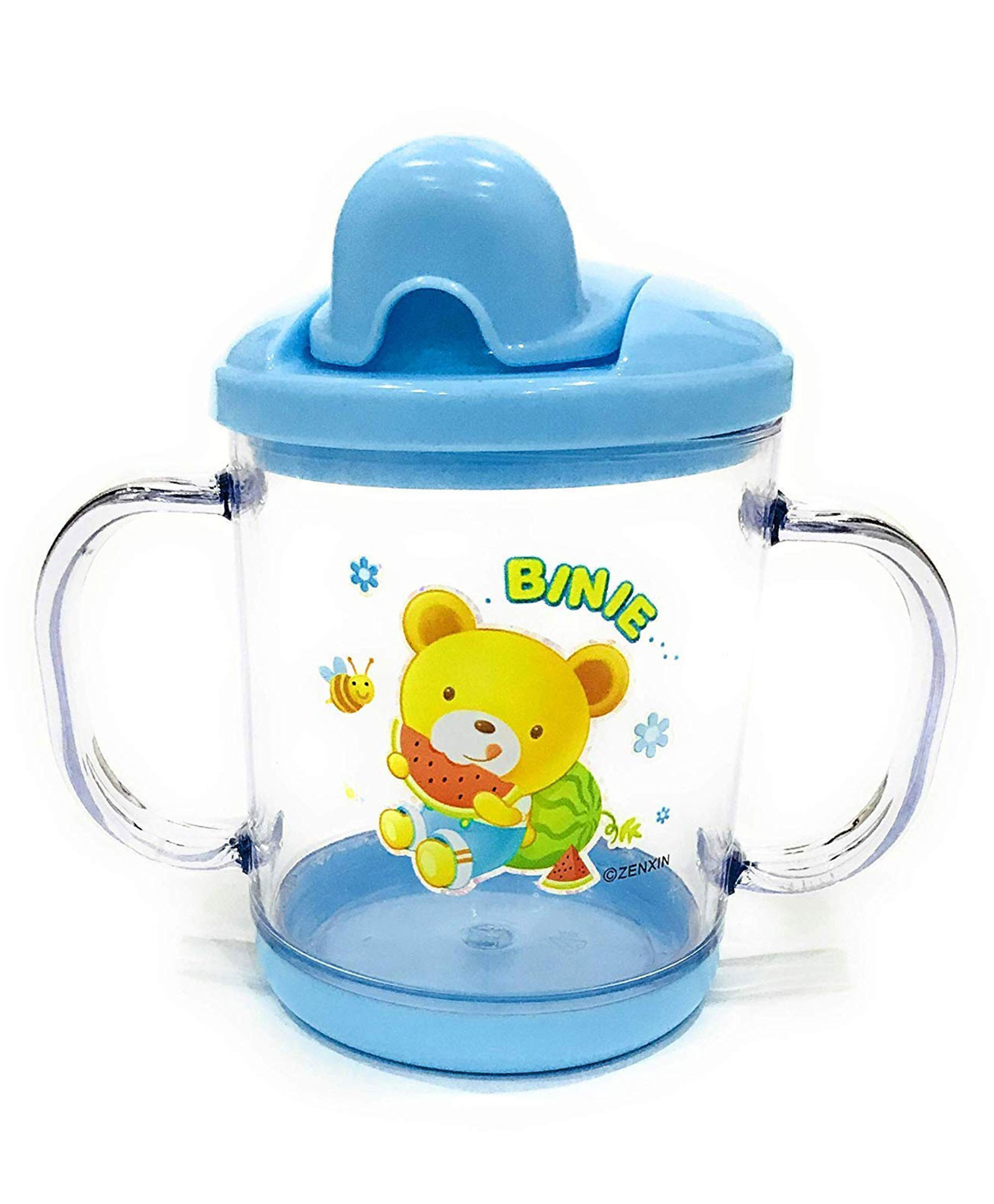 Joy Buzz Hard Spout Non Spill Sipper Cup With Handle Blue - 200ml-picture-10