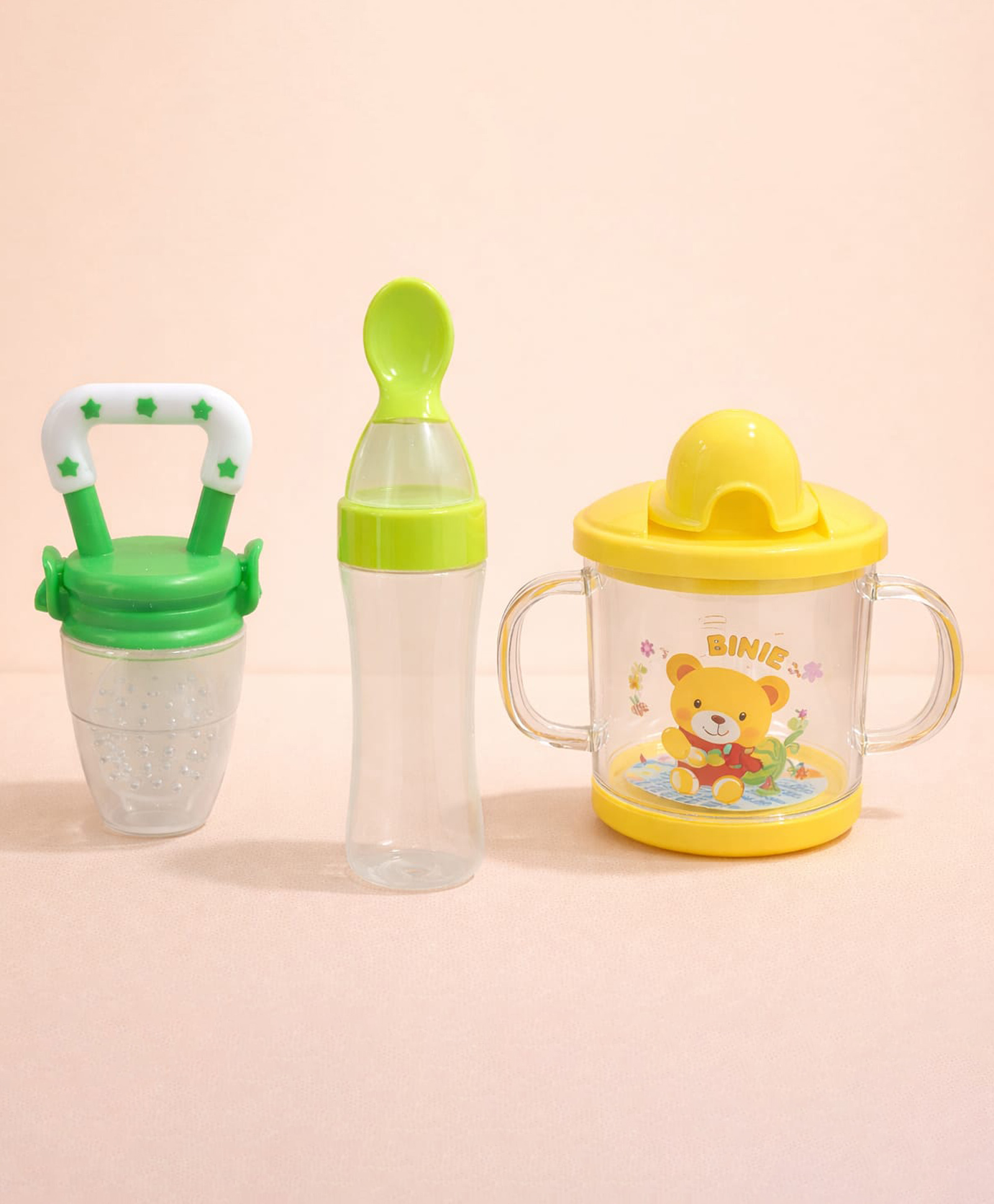Kritiu Baby Food Feeder Fruit Nibbler & Sipper Combo - Milticolor-picture-37