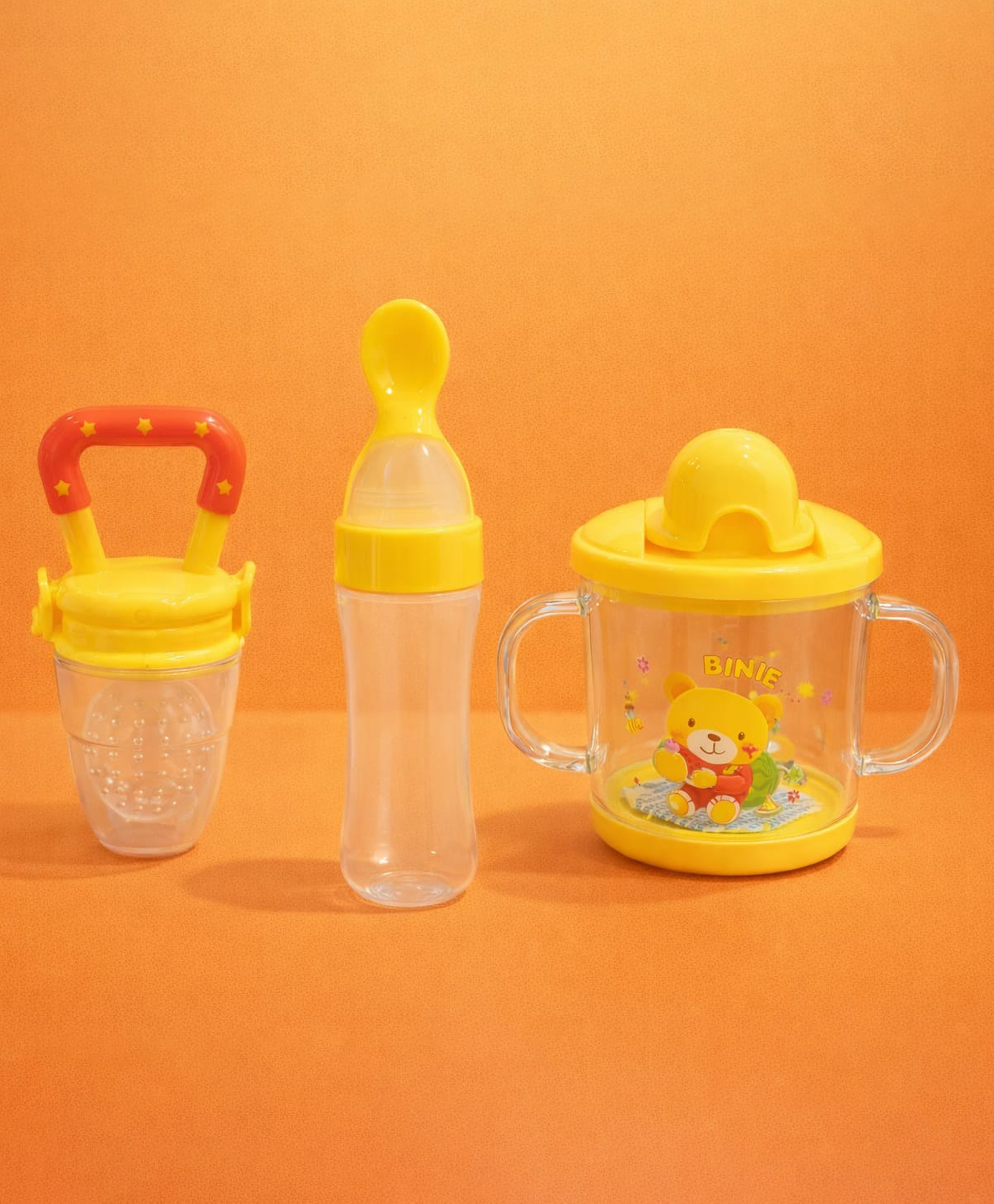 Kritiu Baby Food Feeder Fruit Nibbler & Sipper Combo - Multicolor-picture-36