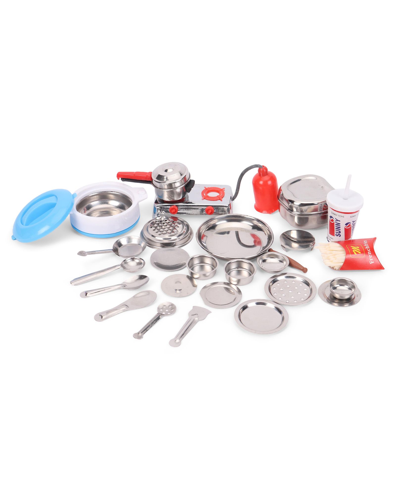 silver kitchen set toys