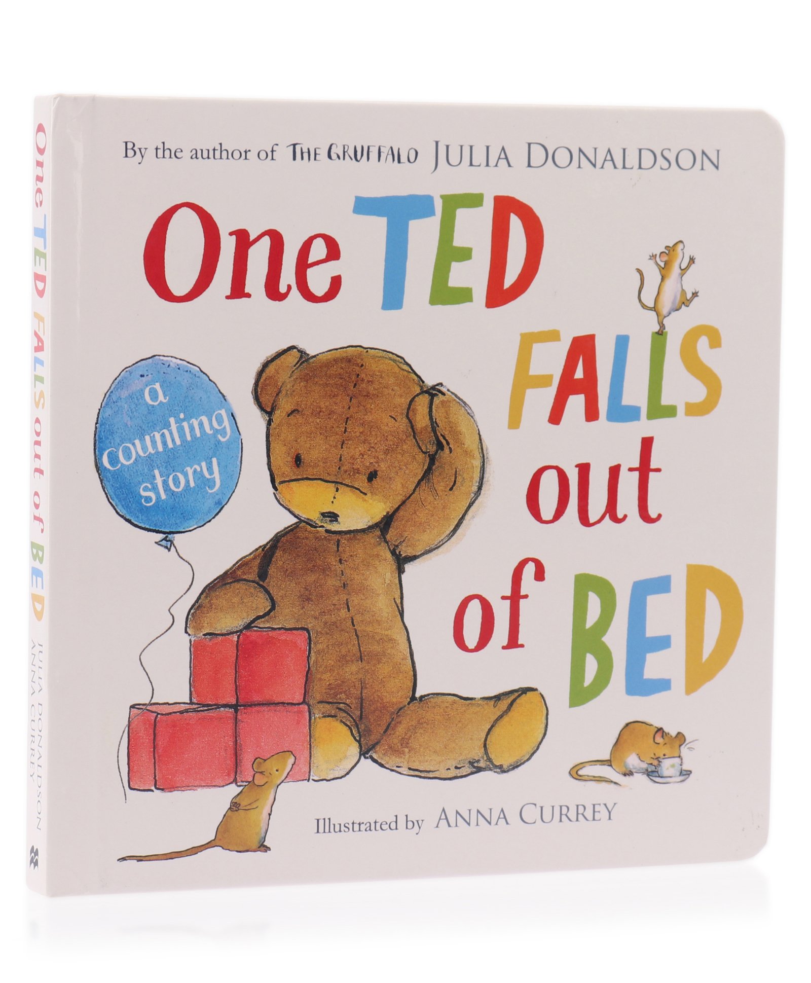 One Ted Falls Out of Bed Board Book by Julia Donaldson, Anna Currey - English-image-19
