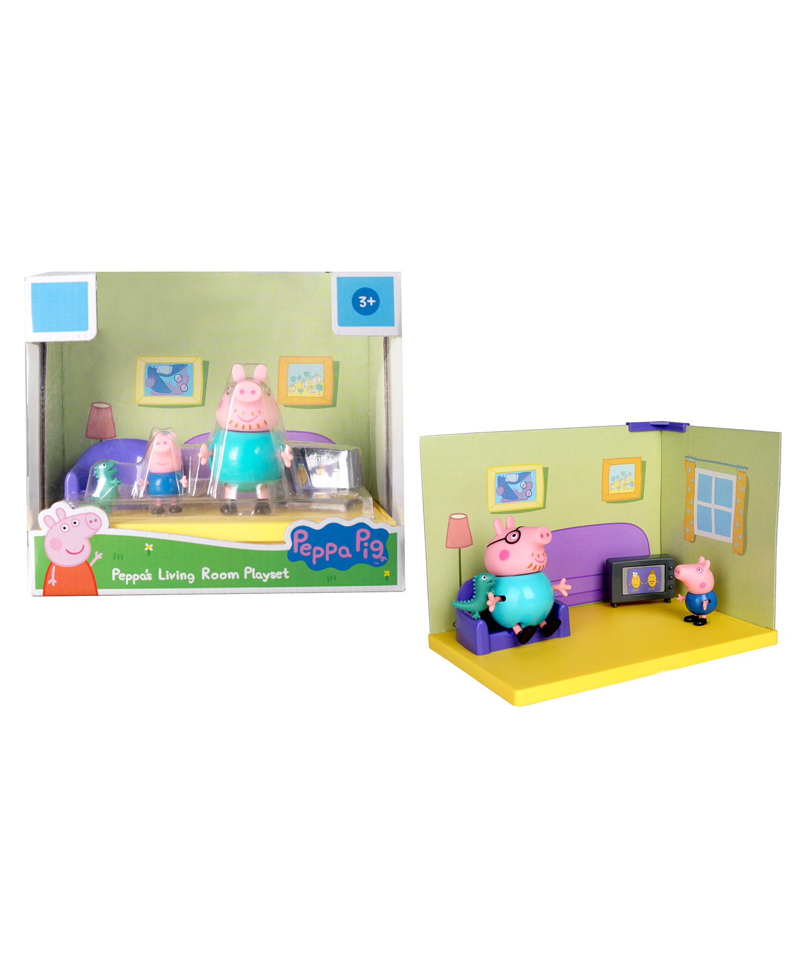 Peppa Pig Living Room Playset - Multicolour-picture-22
