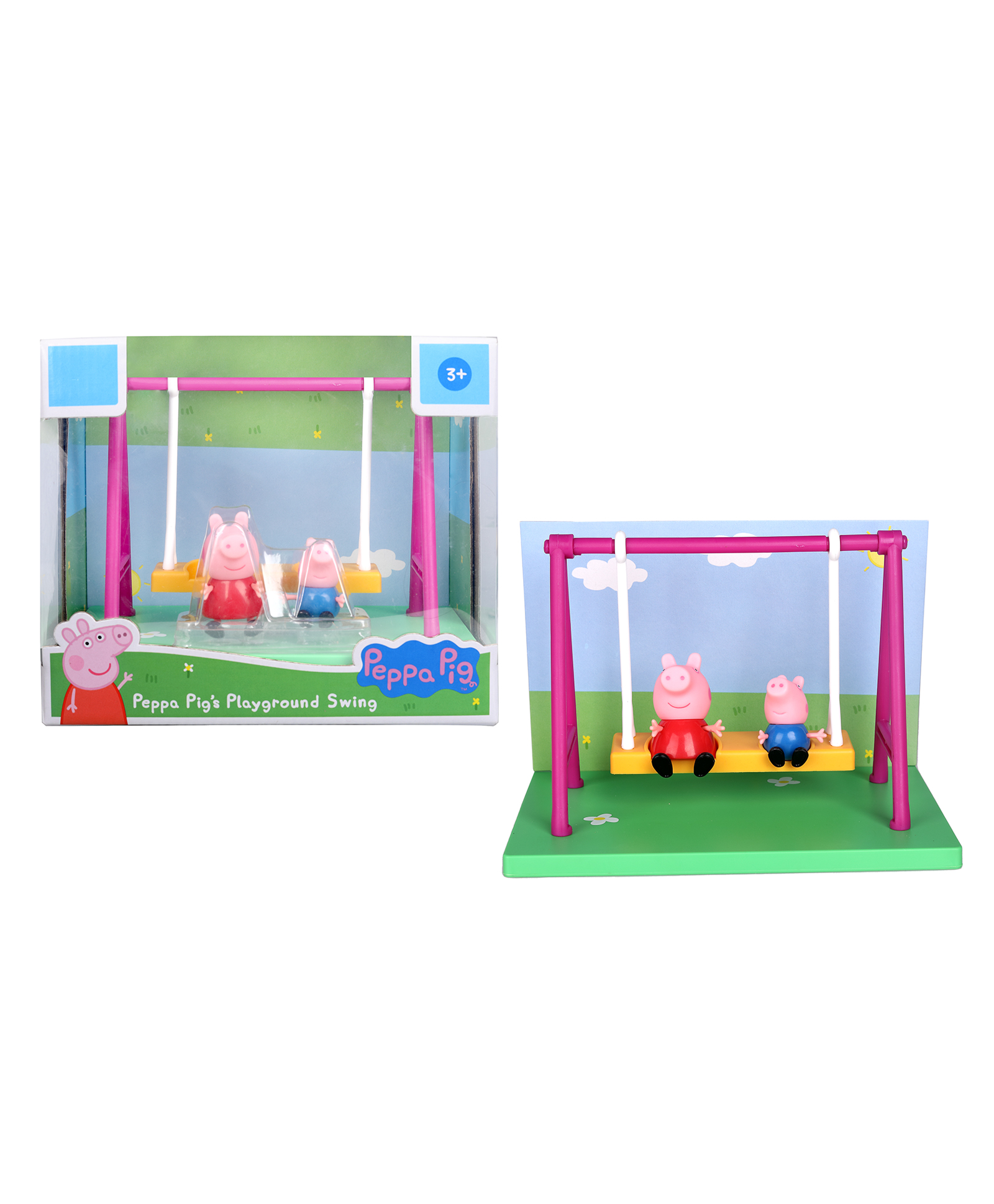 Peppa Pig Playground Swing Playset - Multicolour-picture-28
