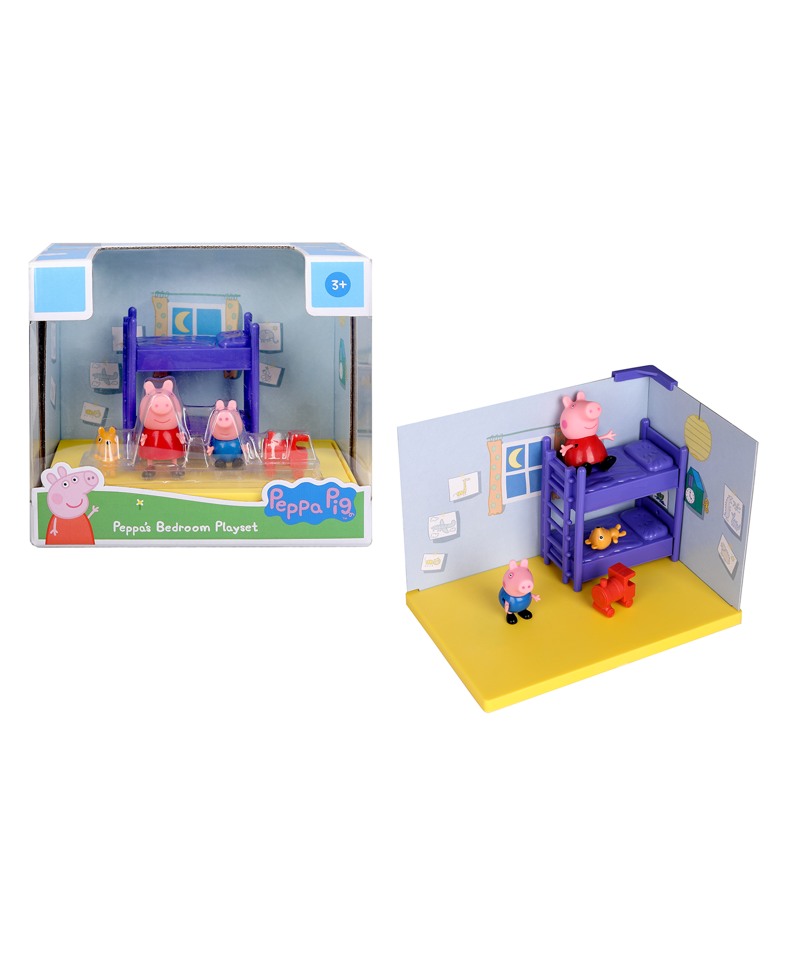 Peppa Pig Bedroom Playset - Multicolour-picture-42