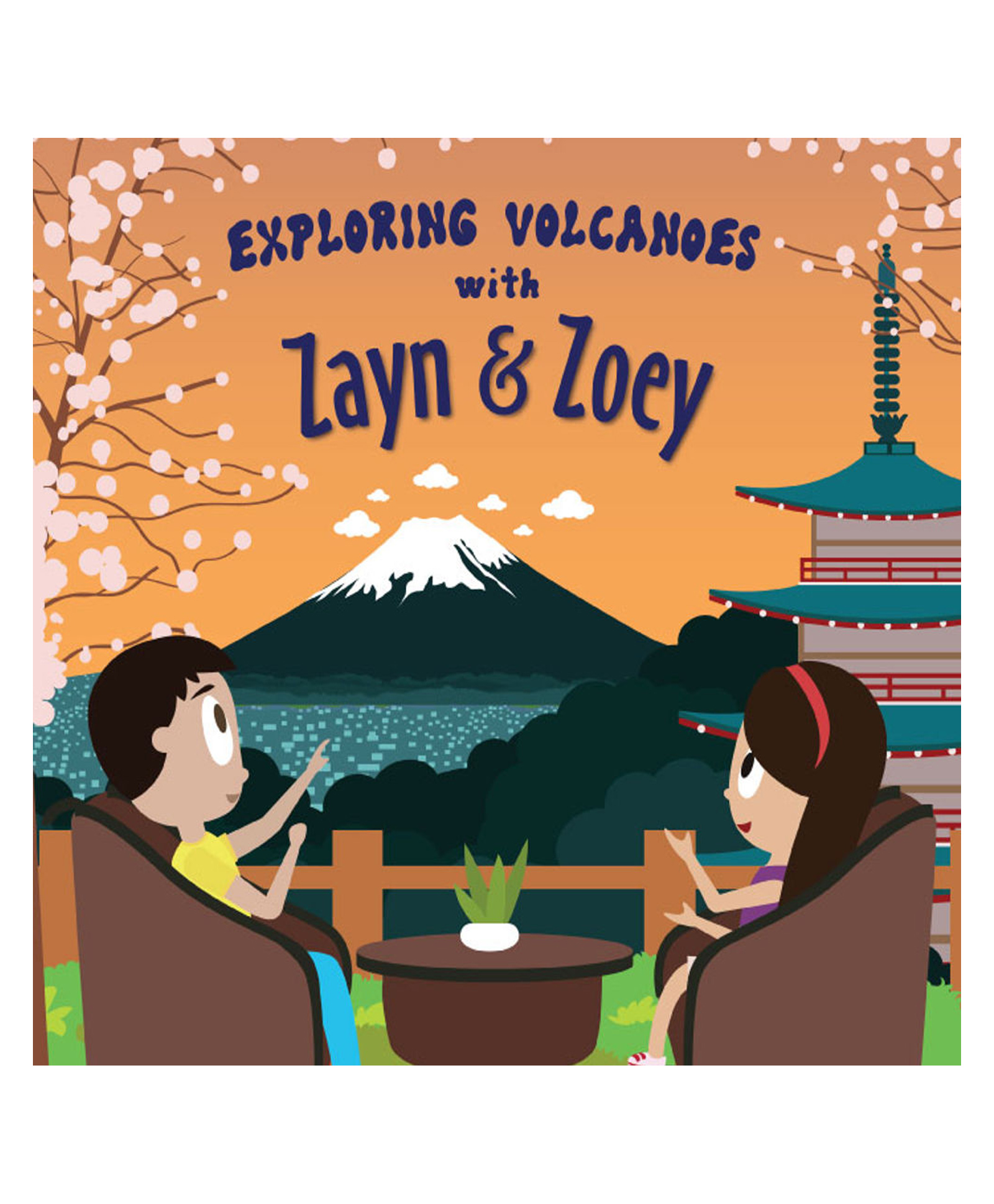 zayn & zoey Exploring Volcanoes - English-picture-11