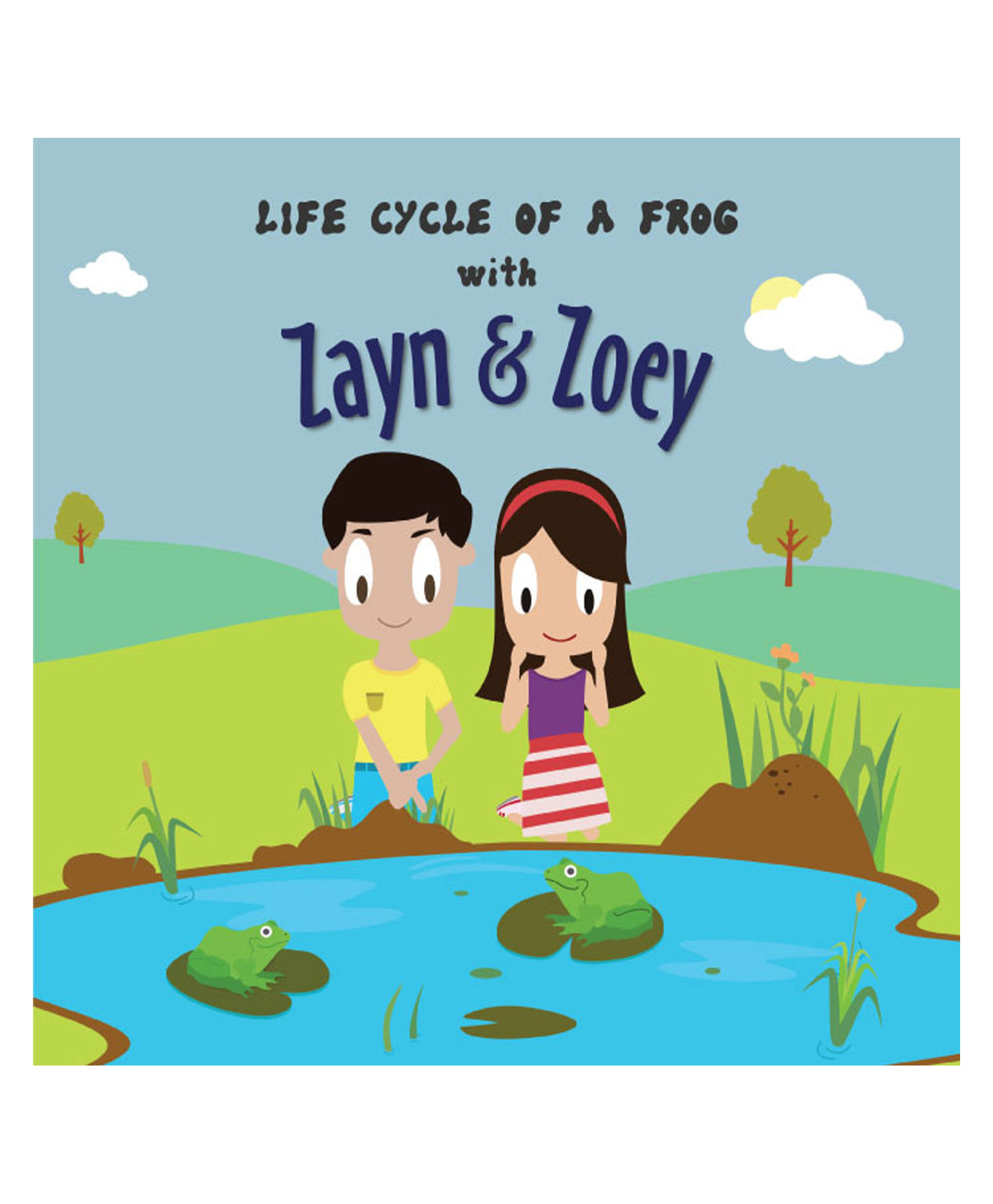zayn & zoey Life Cycle of A Frog - English-picture-21
