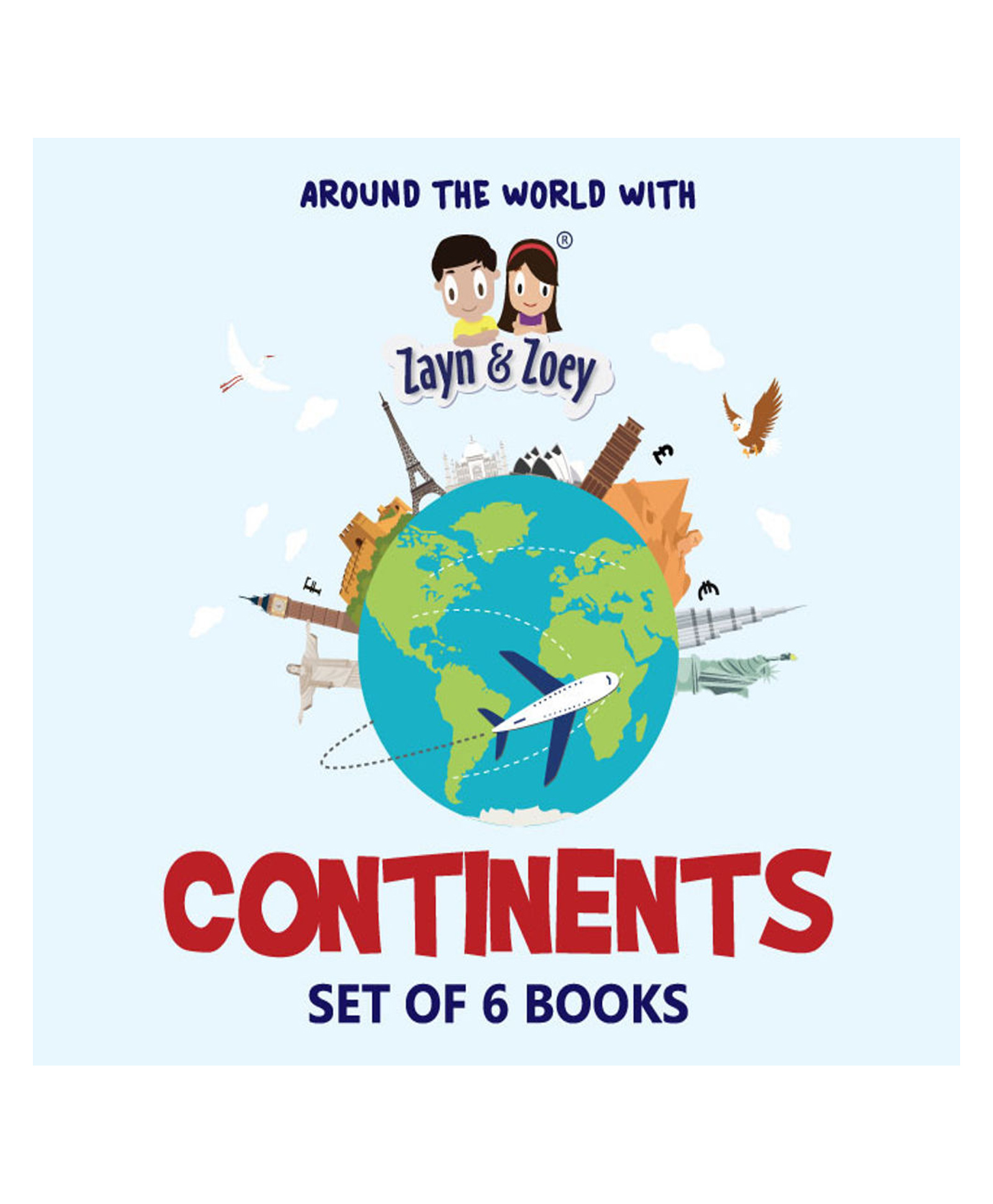 English - Continents (Set of 6 books)-image-25