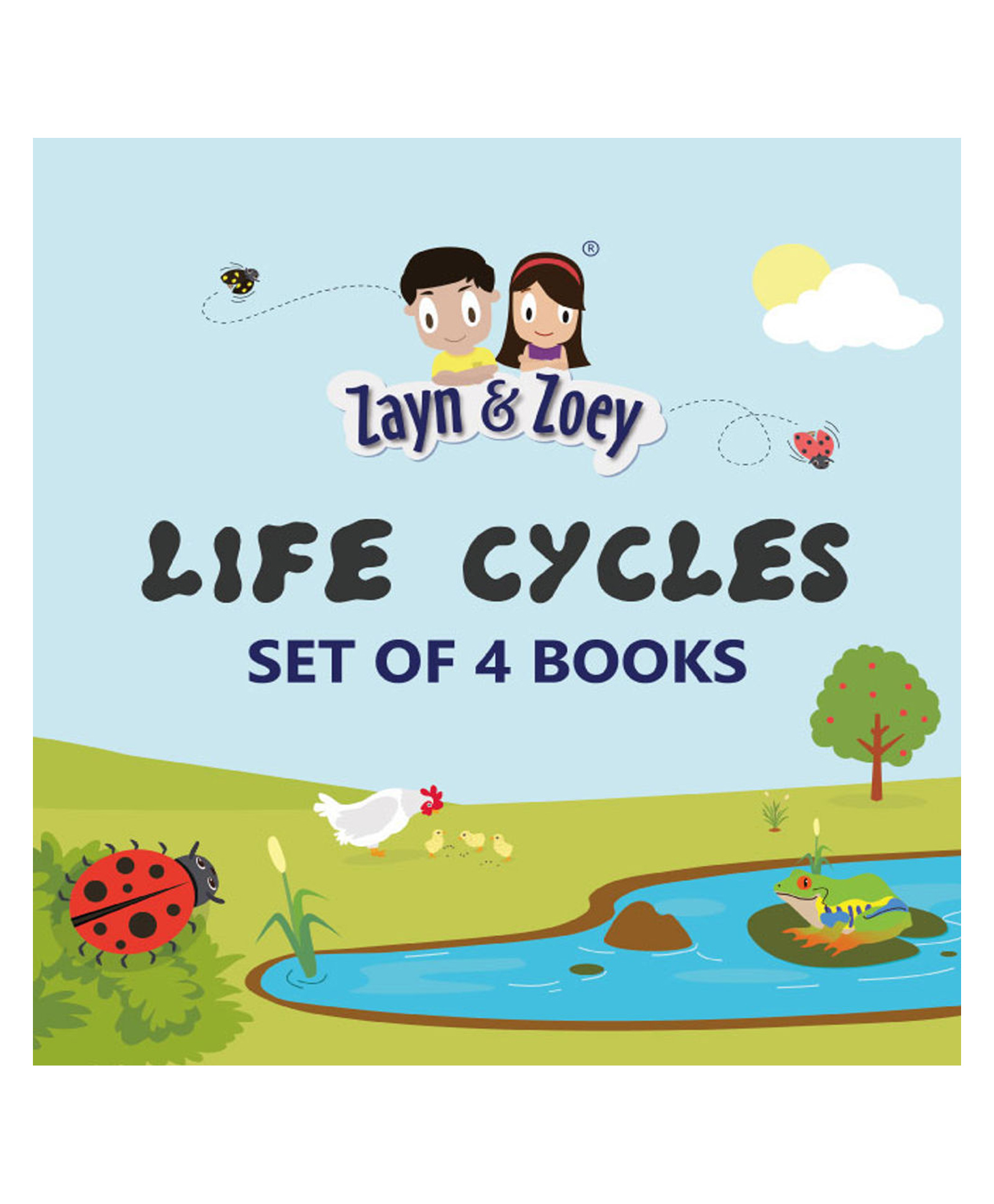 zayn & zoey English - Lifecycle Set ( set of 4 books )-picture-25