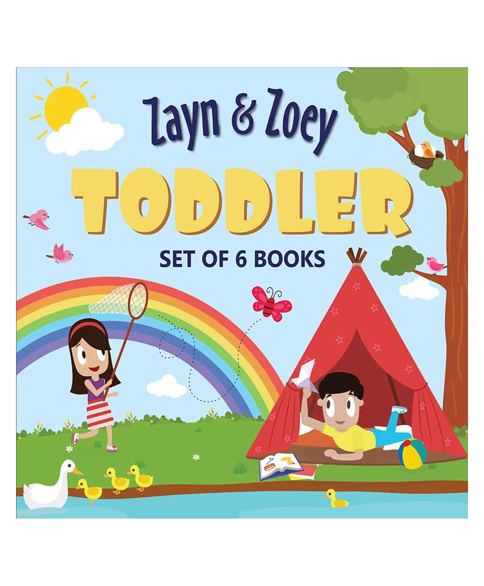 zayn & zoey English - Toddler Set (6 books)-picture-15